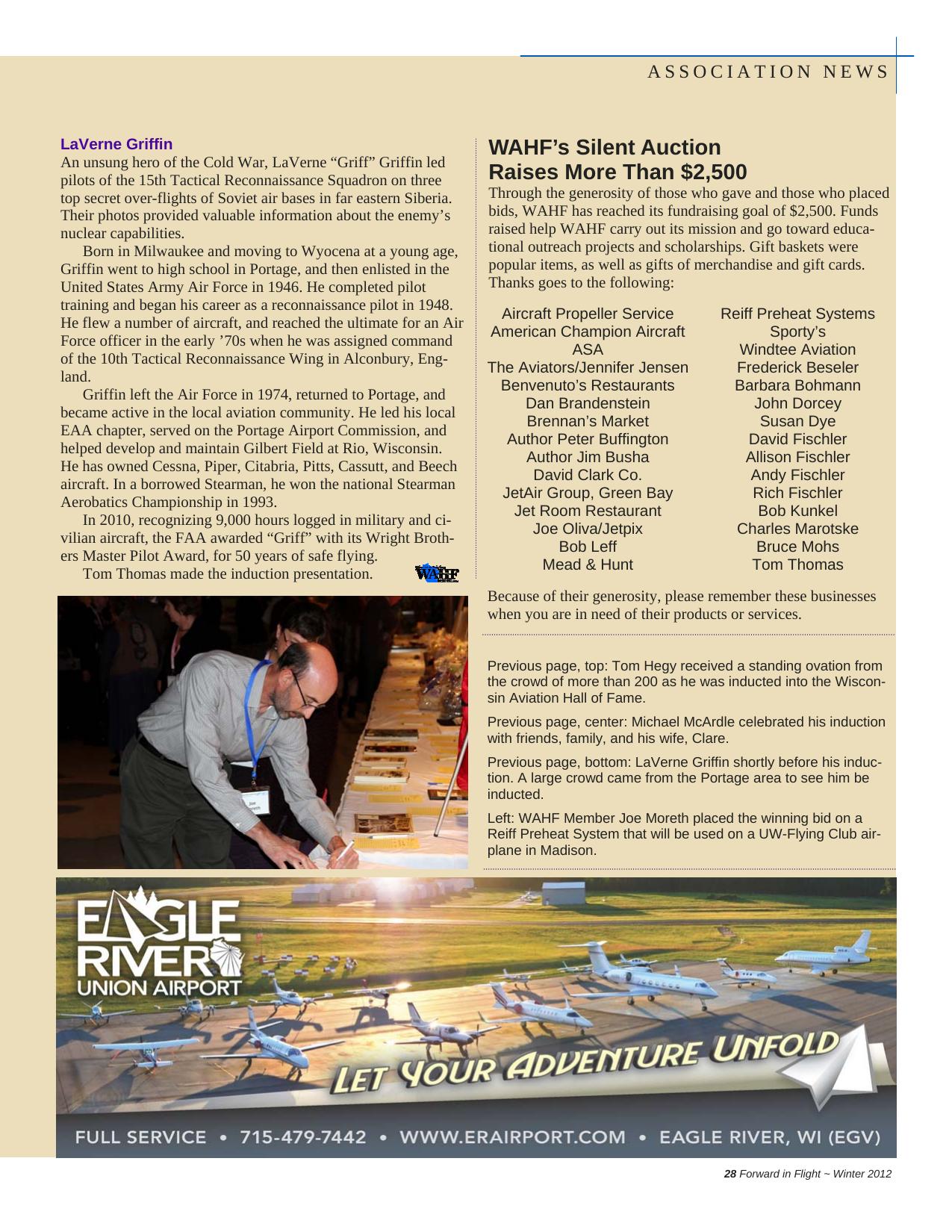 Forward in Flight - Winter 2012 -  Page29