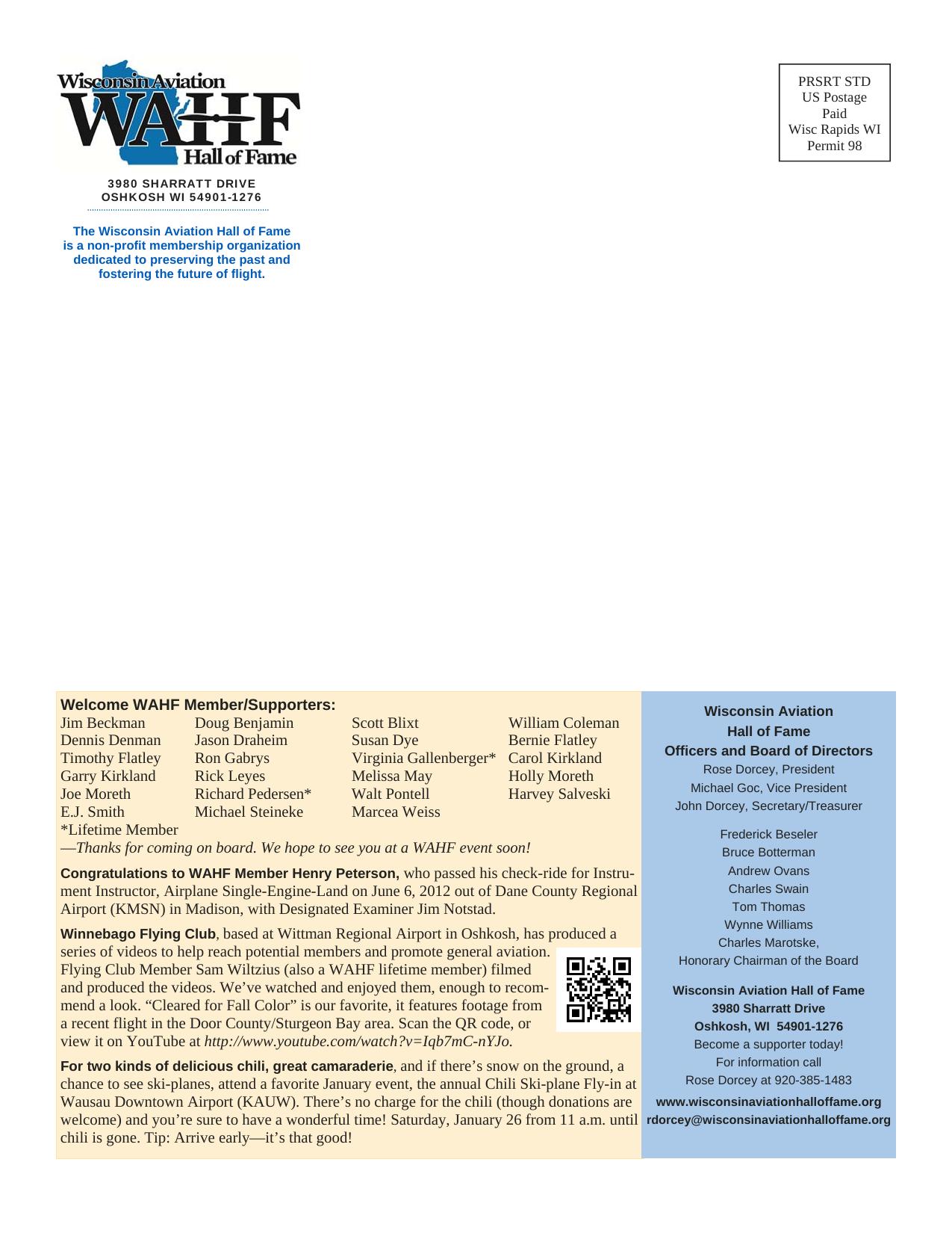 Forward in Flight - Winter 2012 -  Page36