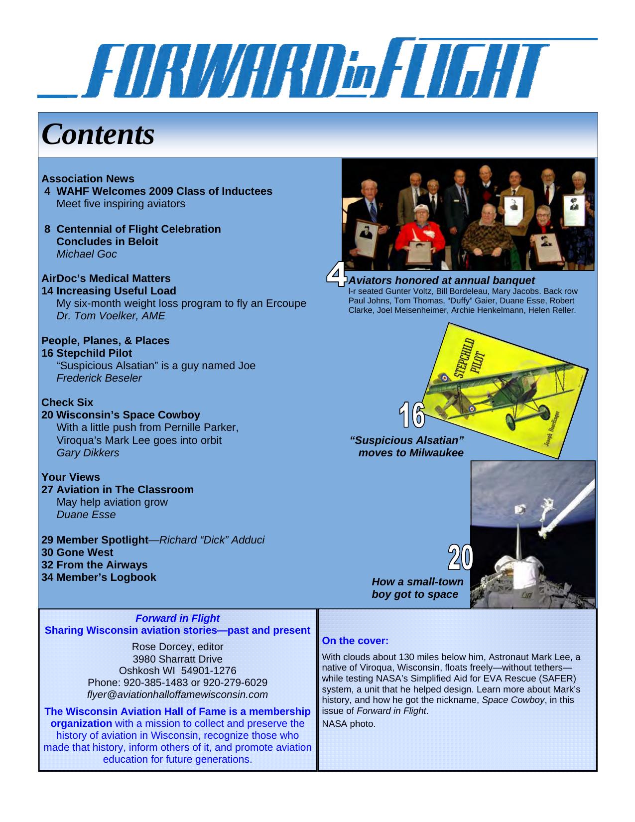 Forward in Flight - Winter 2009 -  Page2