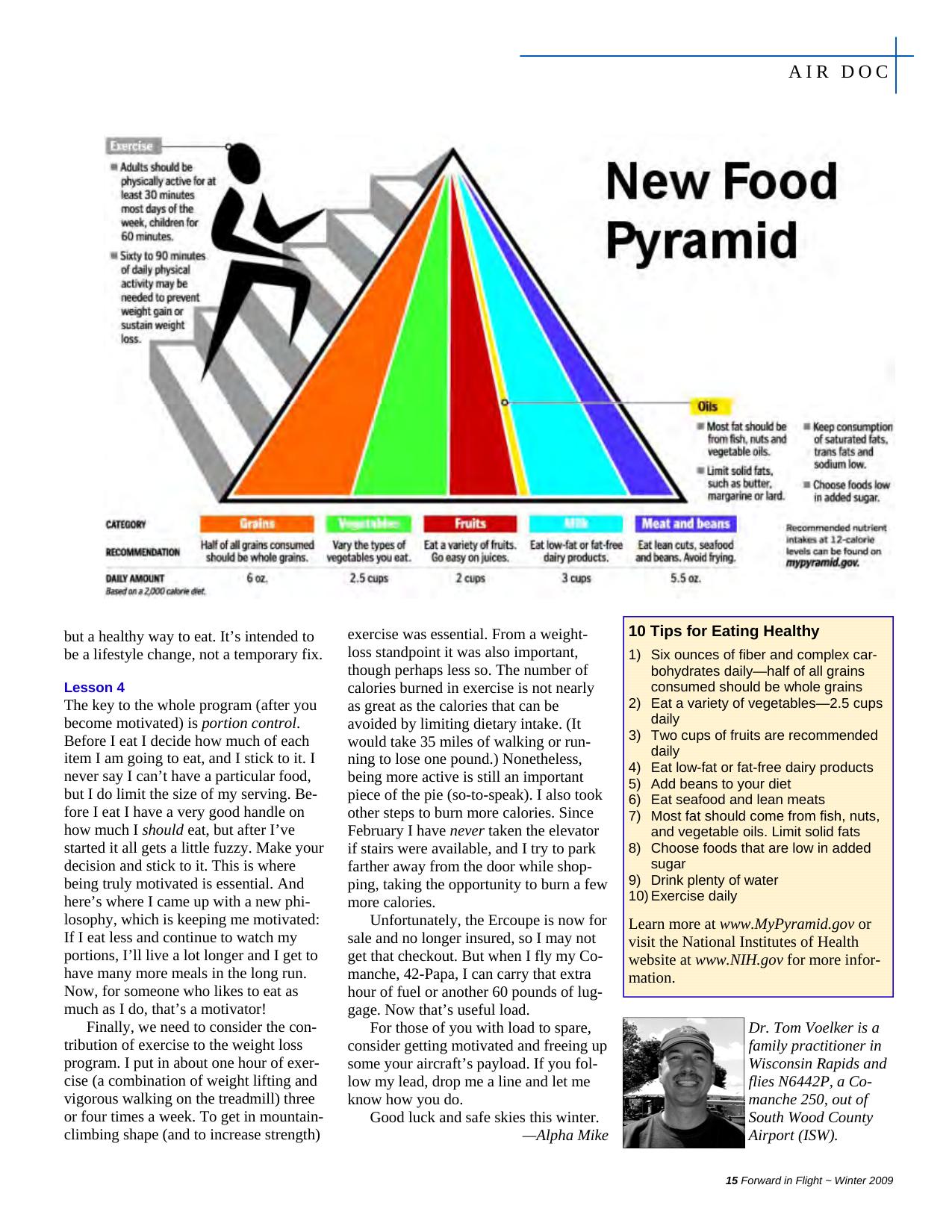 Forward in Flight - Winter 2009 -  Page15