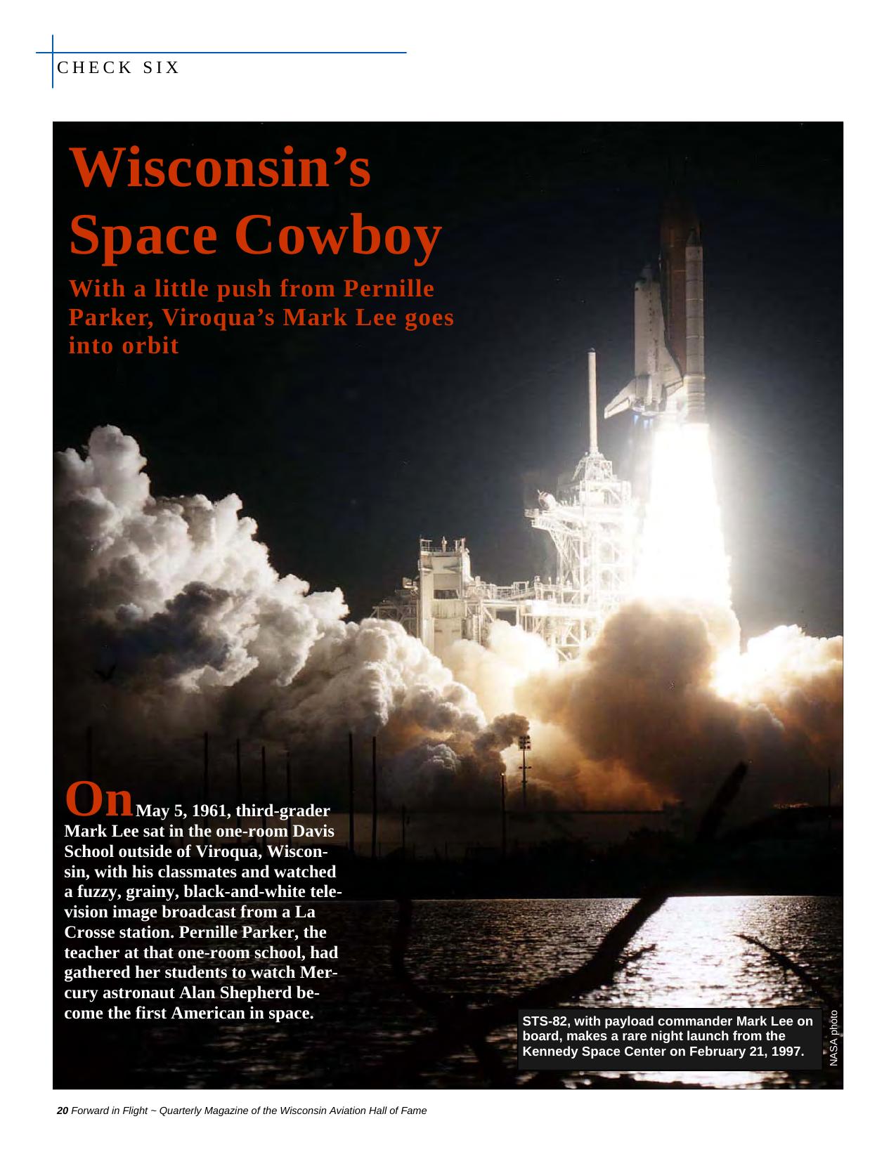 Forward in Flight - Winter 2009 -  Page20