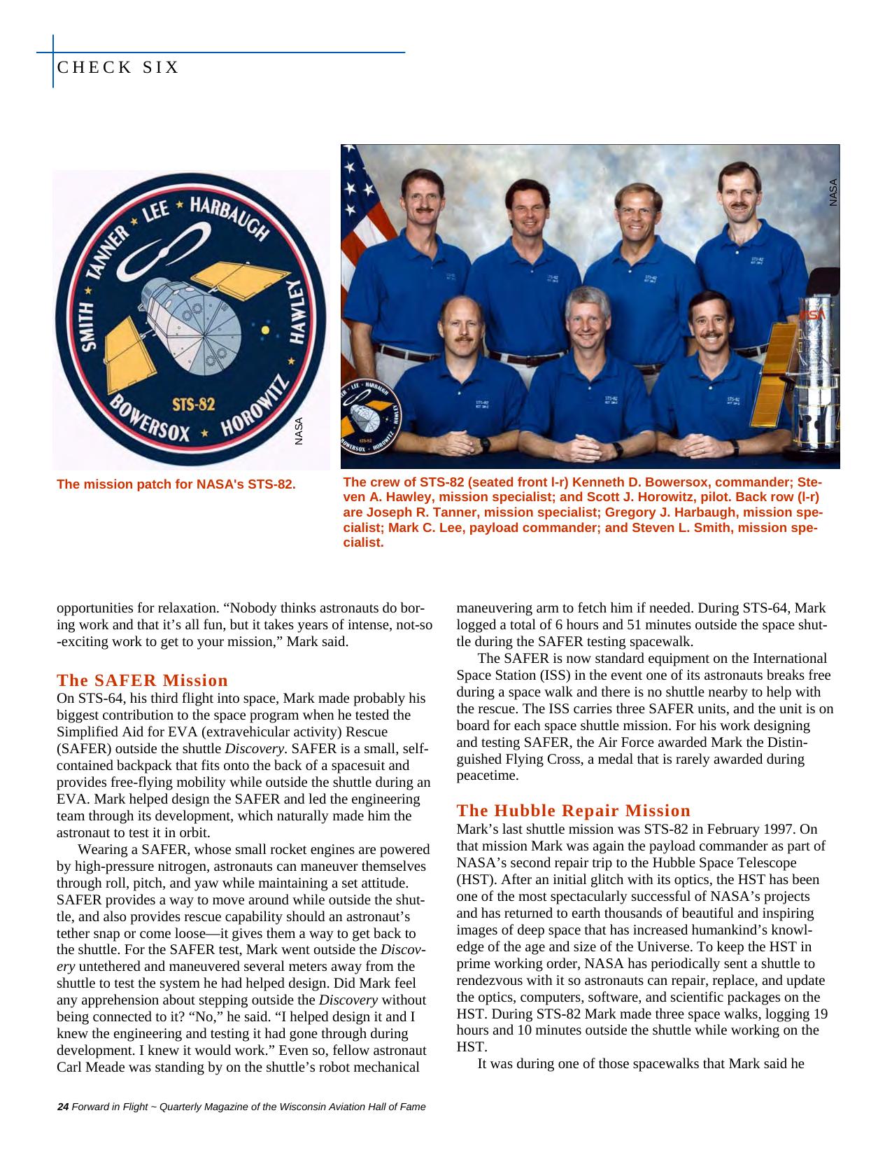 Forward in Flight - Winter 2009 -  Page24