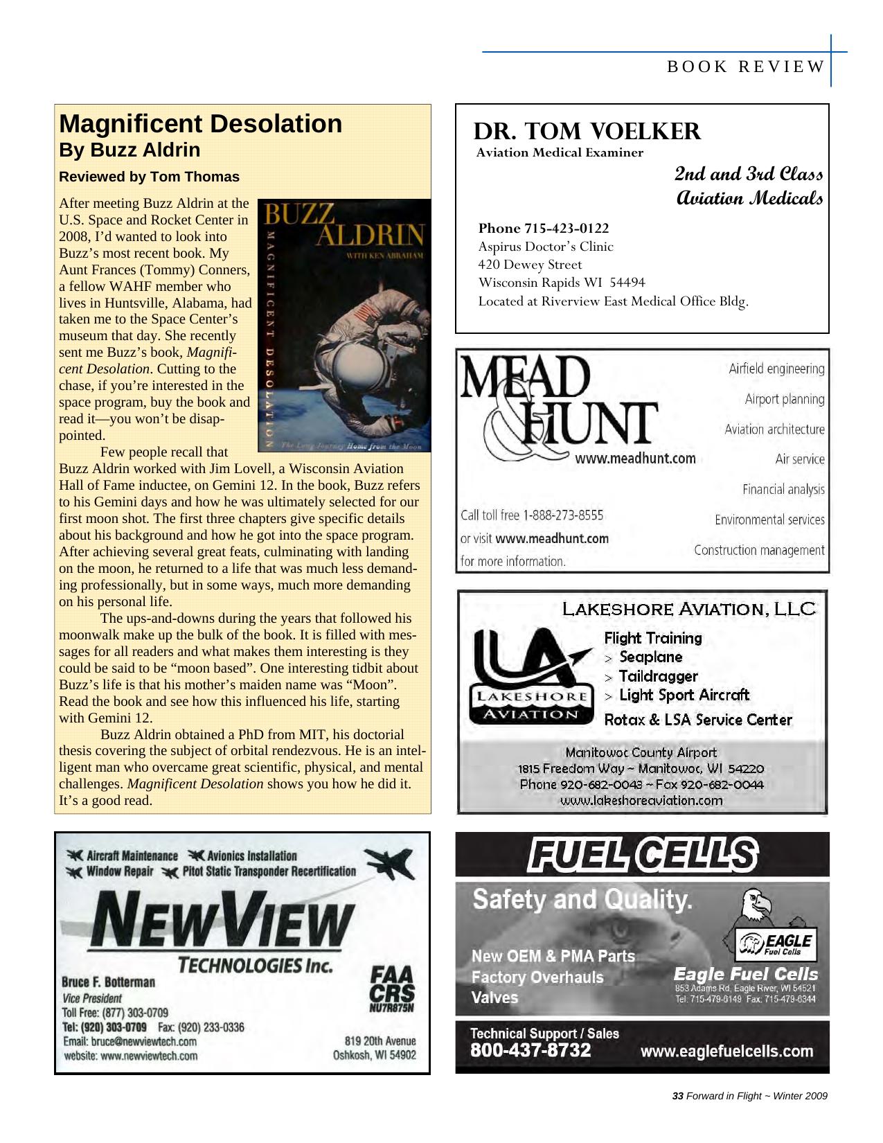 Forward in Flight - Winter 2009 -  Page33