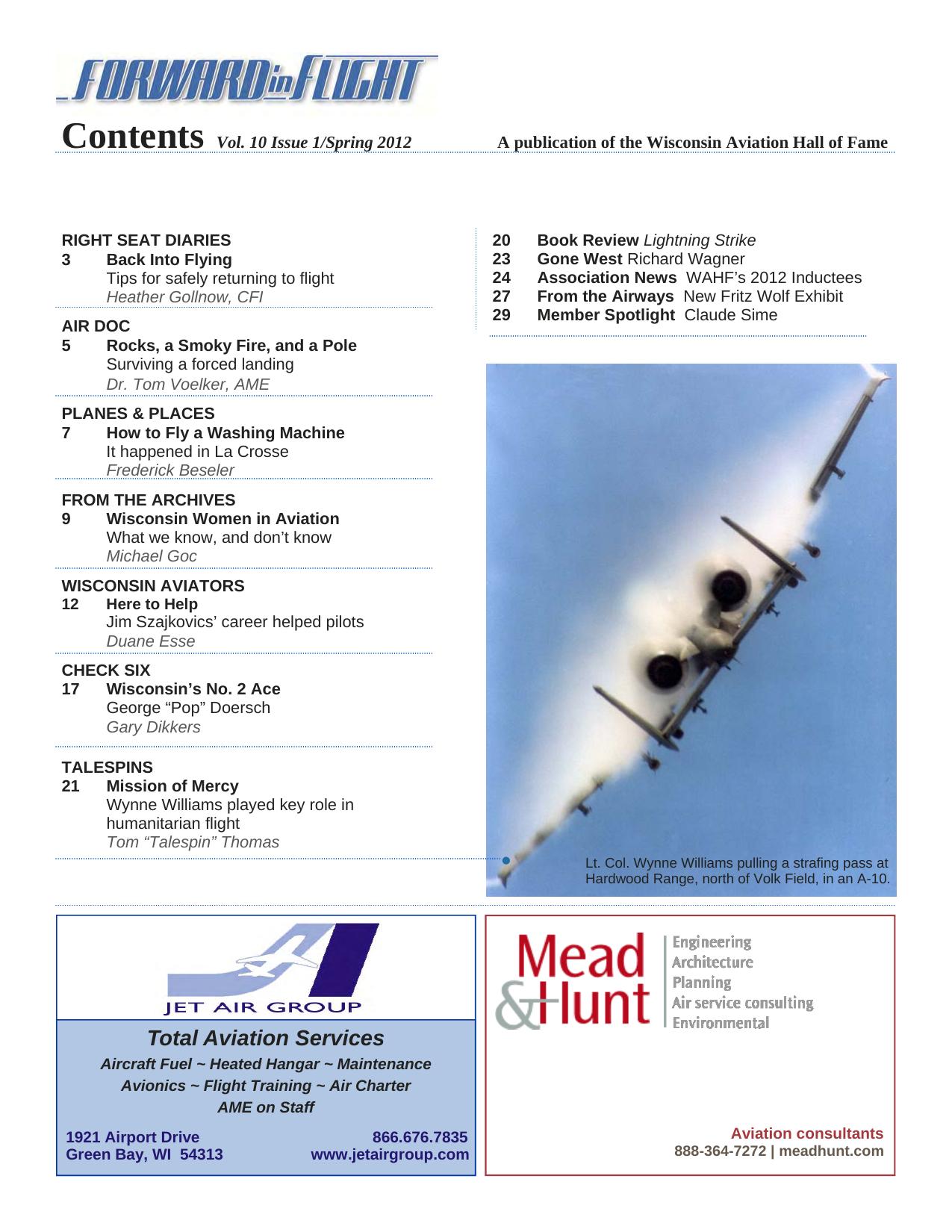 Forward in Flight - Spring 2012 -  Page2