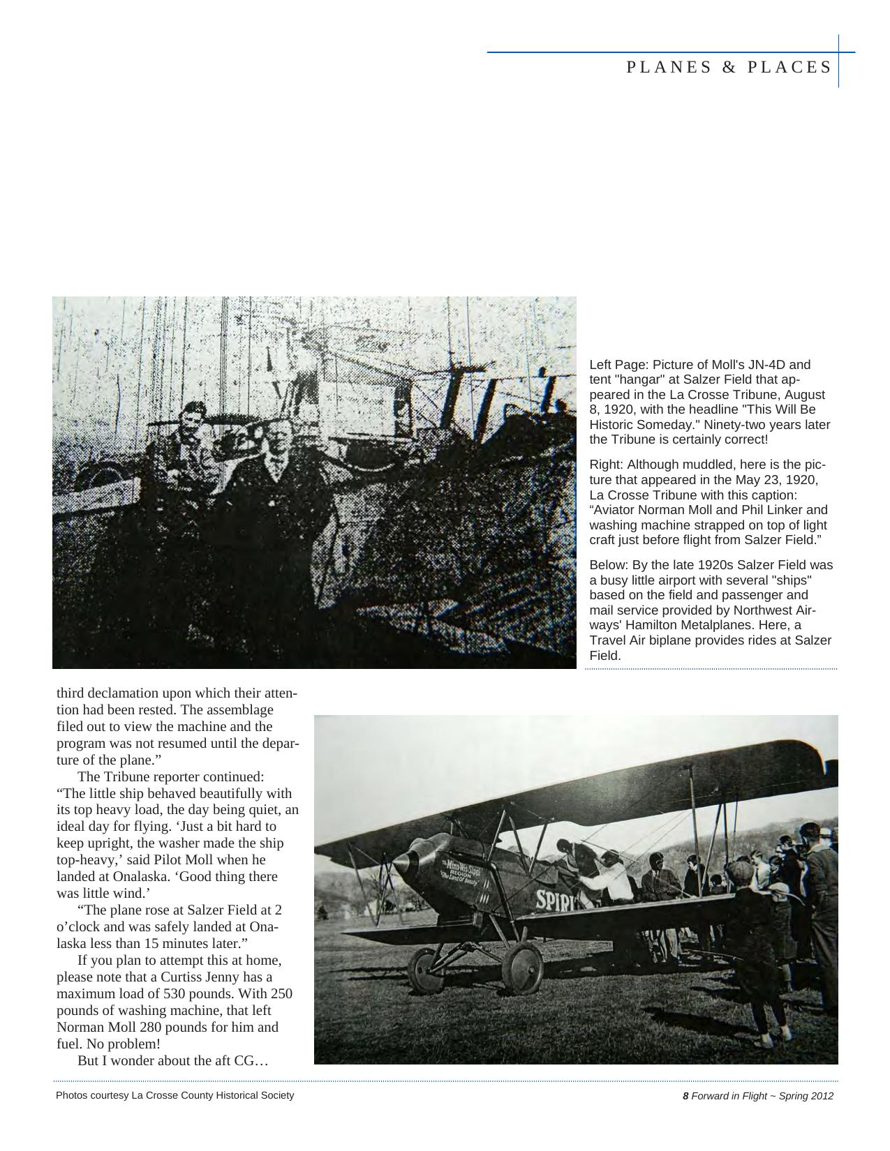 Forward in Flight - Spring 2012 -  Page9
