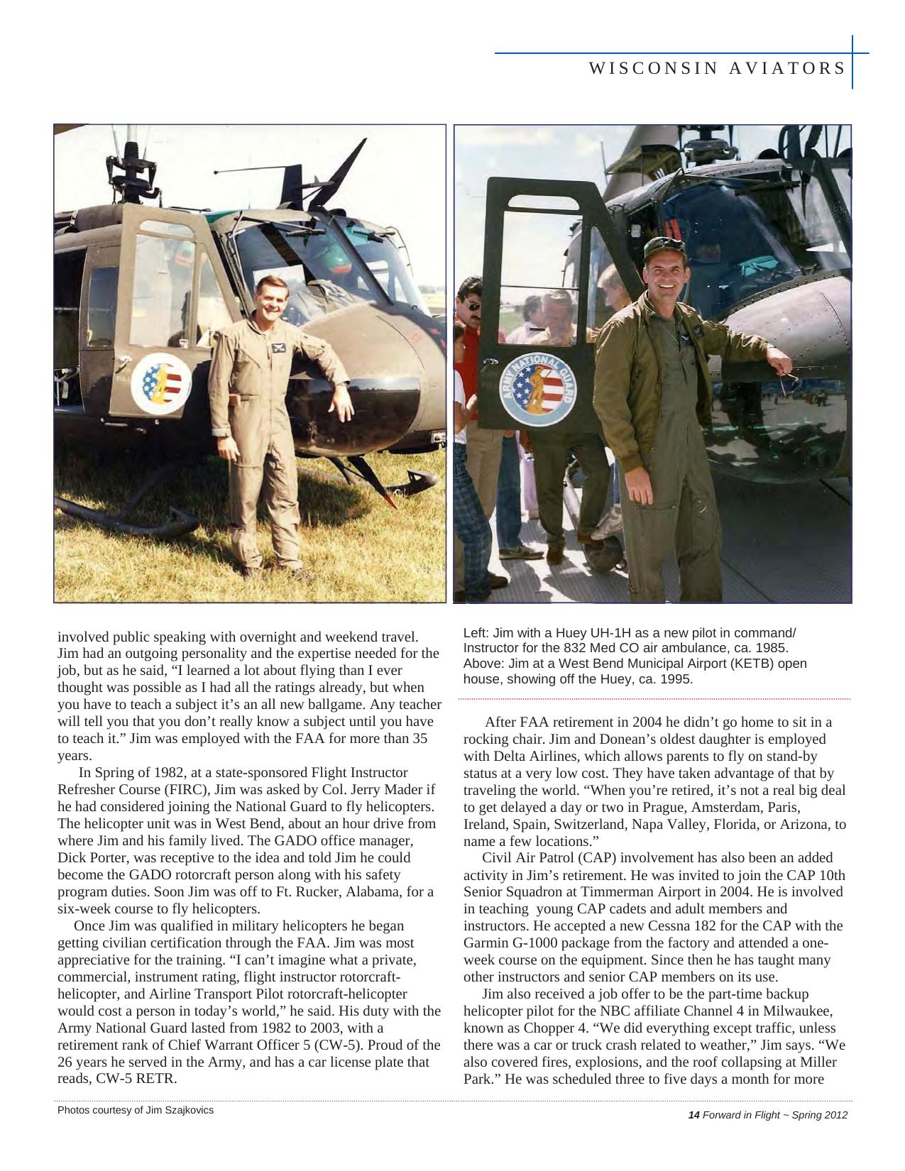 Forward in Flight - Spring 2012 -  Page15