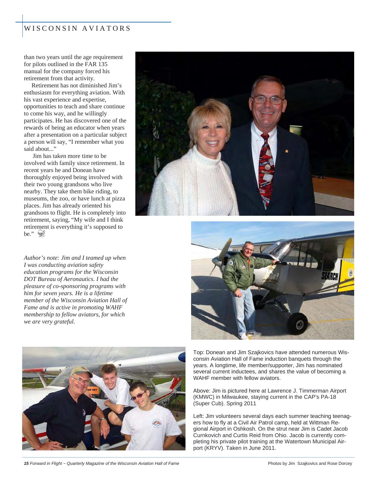Forward in Flight - Spring 2012 -  Page16