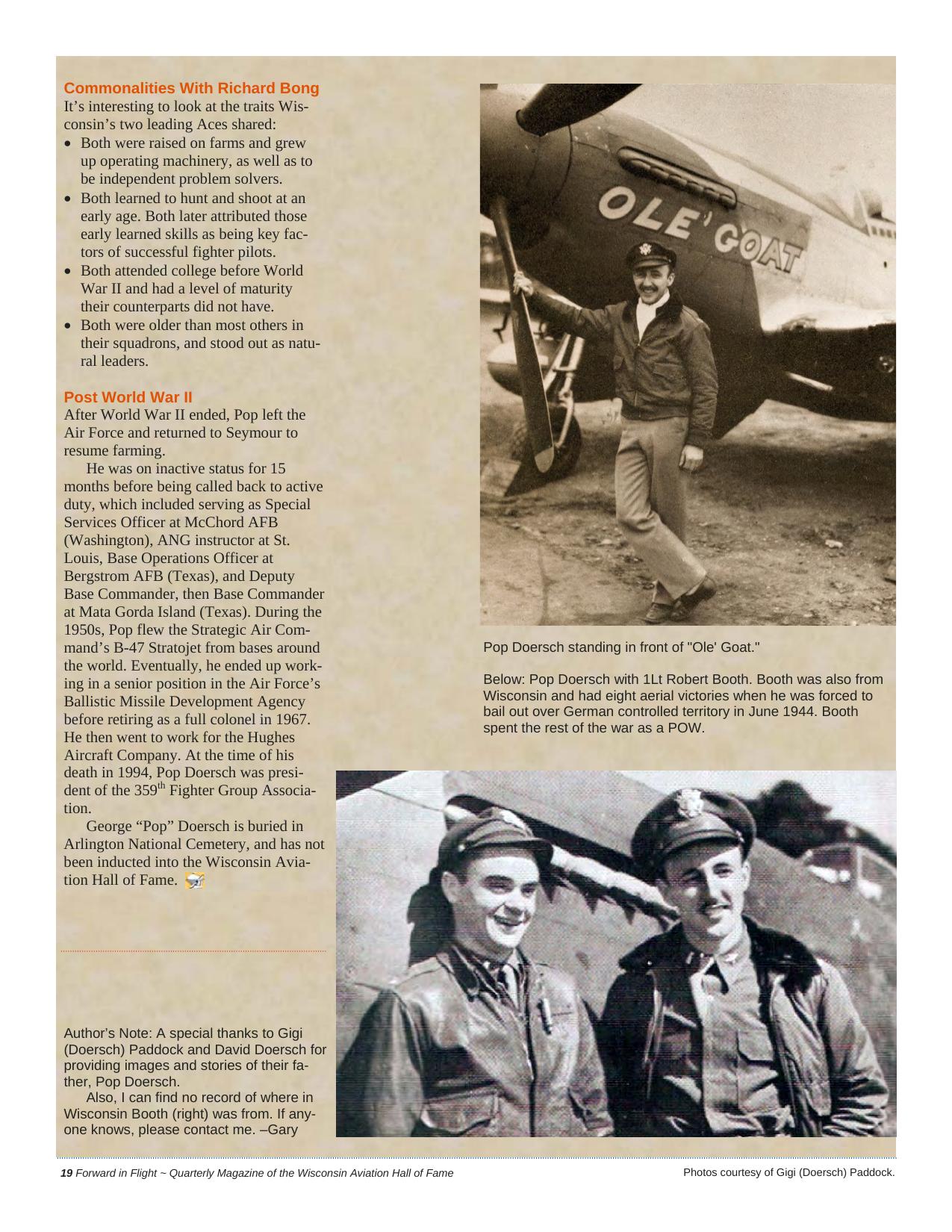 Forward in Flight - Spring 2012 -  Page20