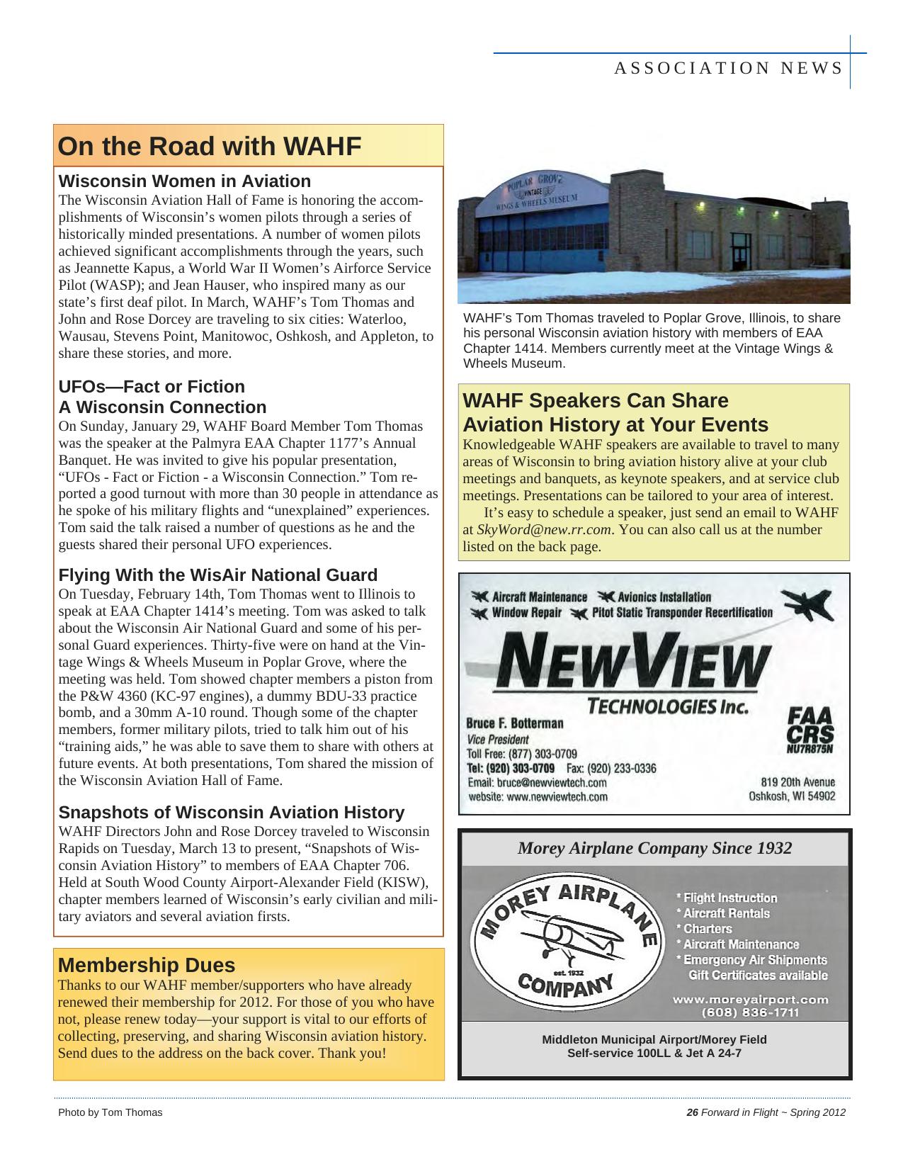 Forward in Flight - Spring 2012 -  Page27