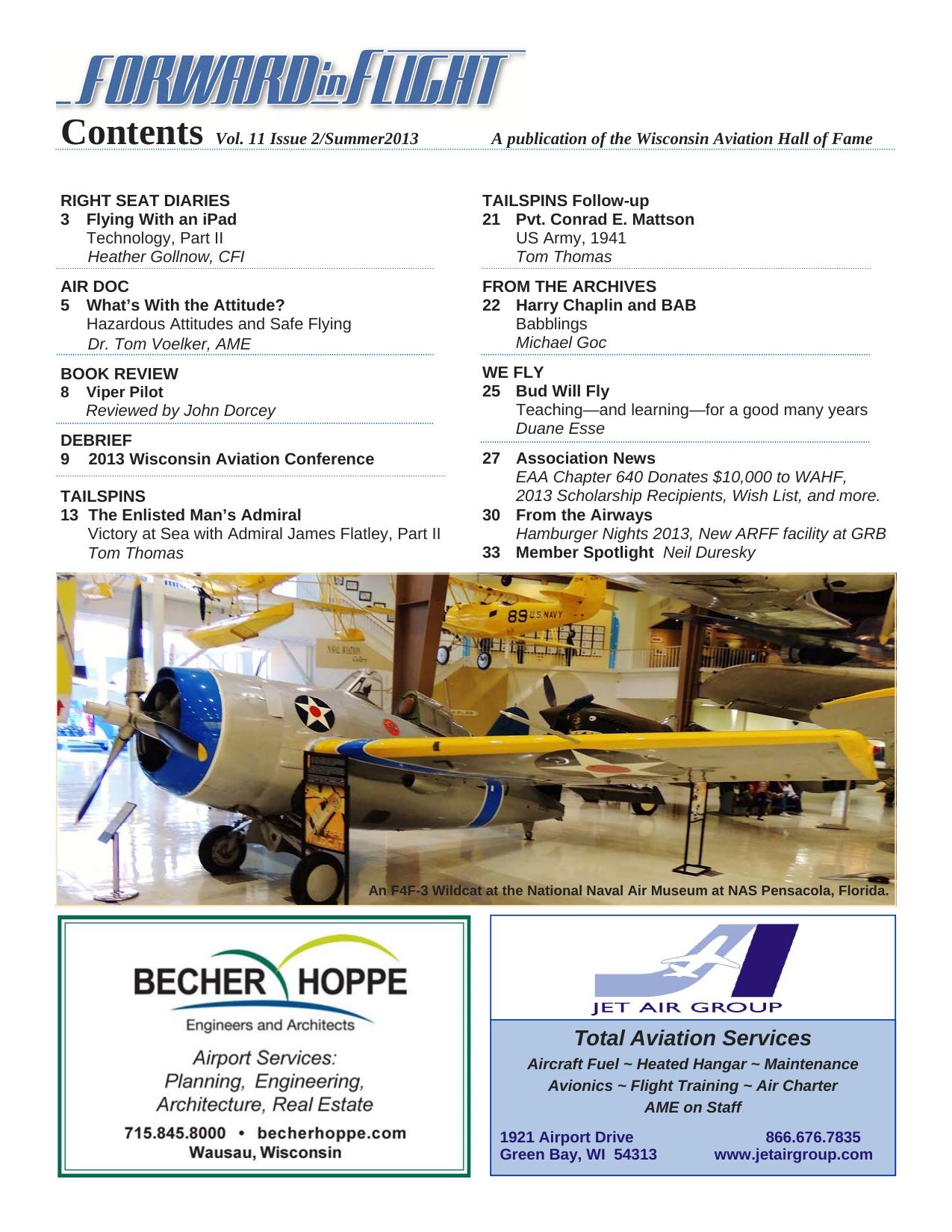 Forward in Flight - Summer 2013 -  Page2