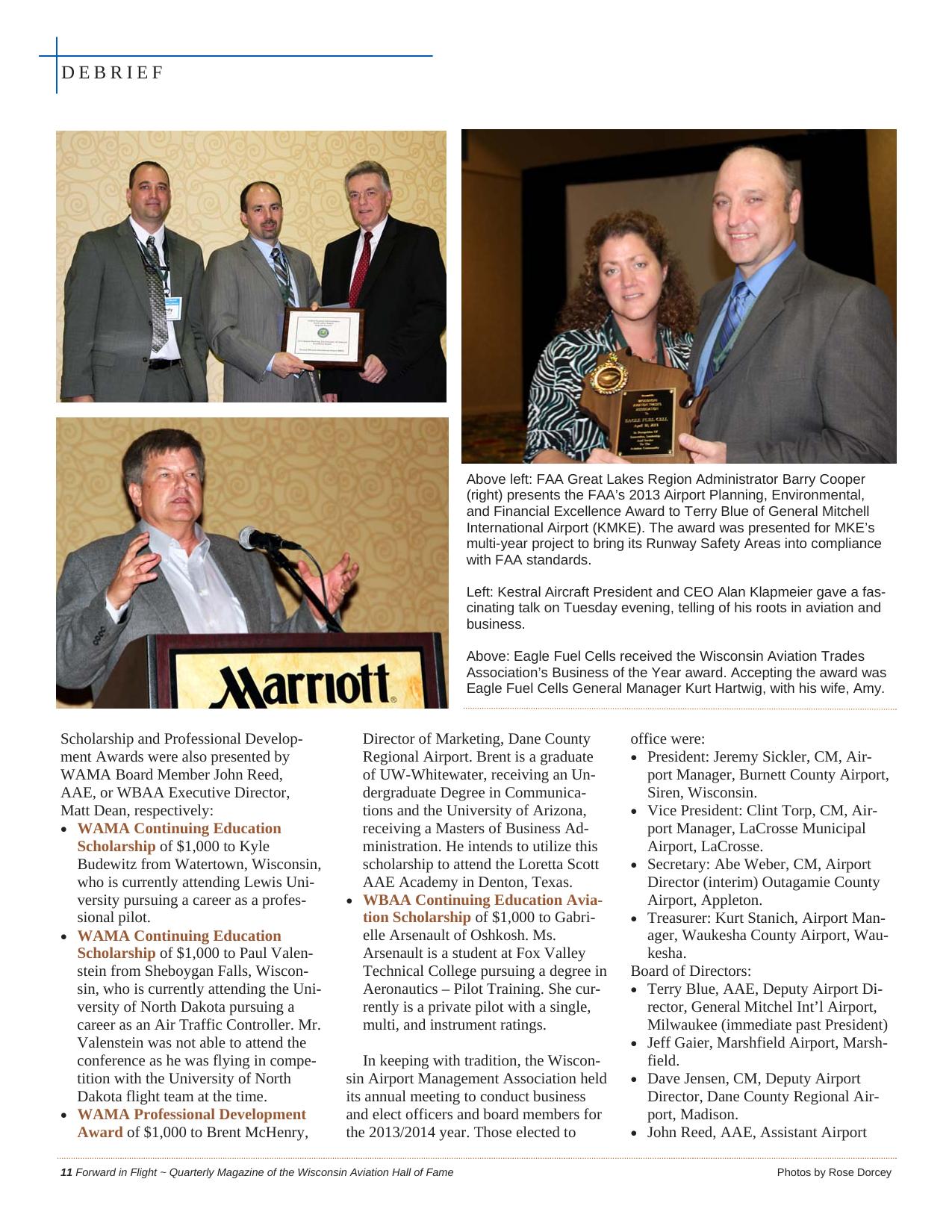 Forward in Flight - Summer 2013 -  Page12