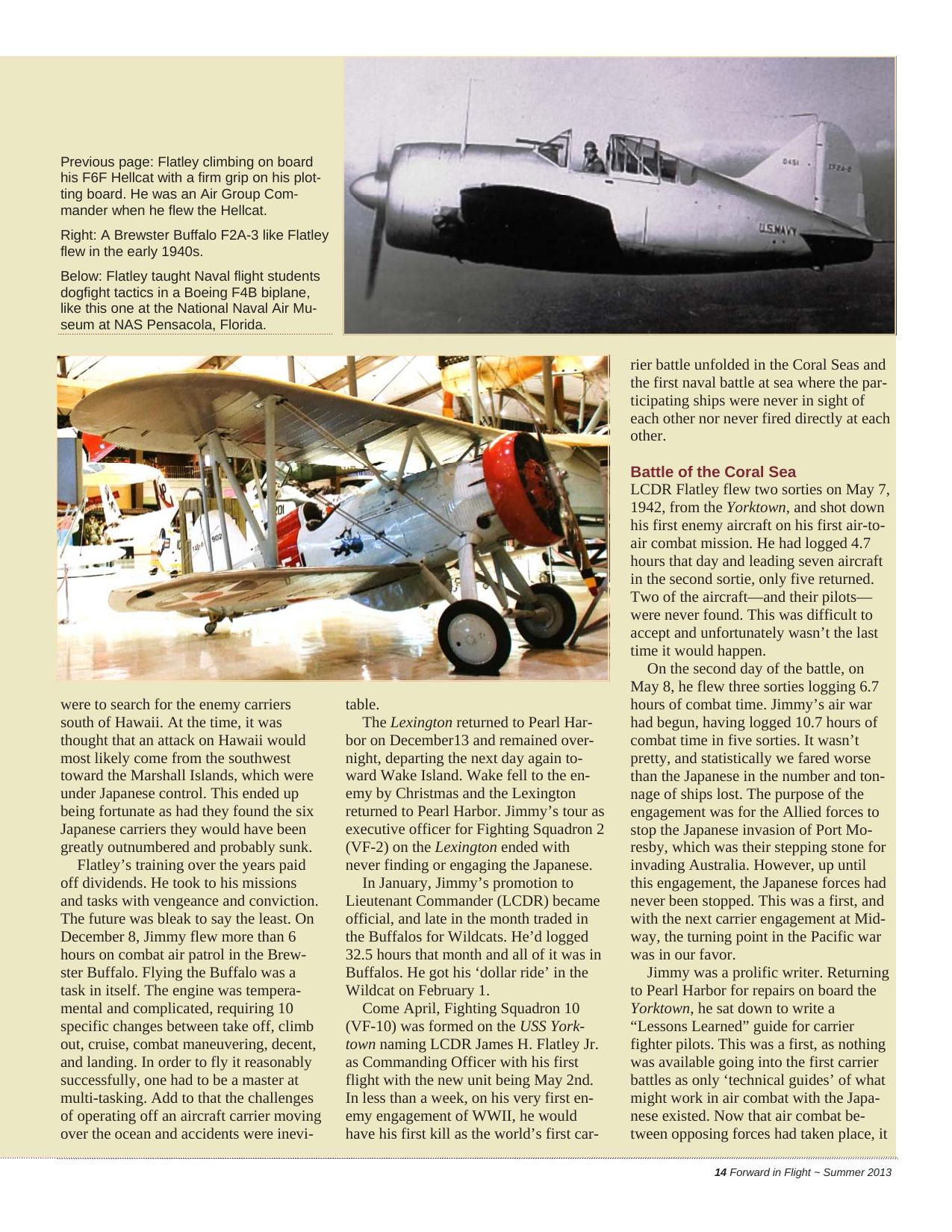 Forward in Flight - Summer 2013 -  Page15
