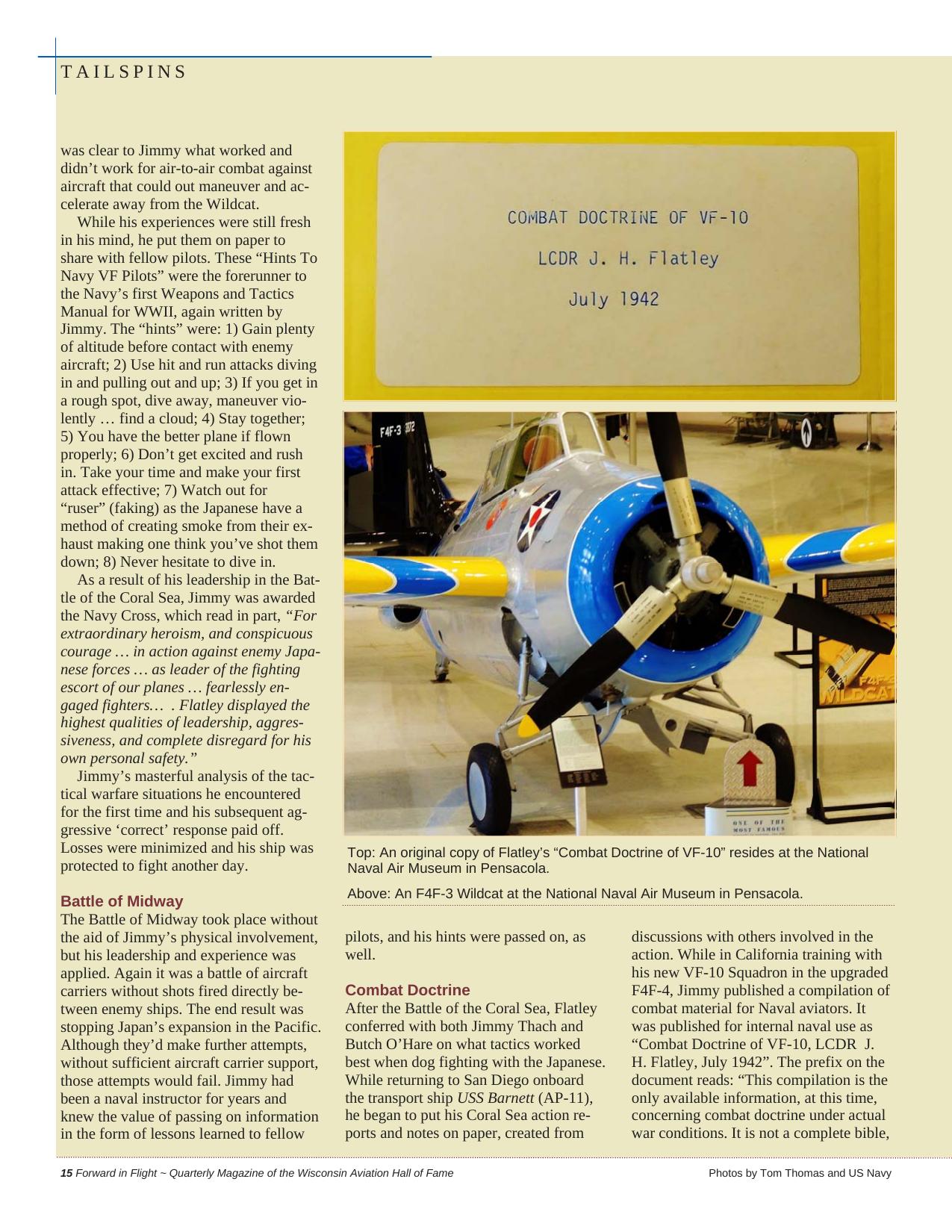 Forward in Flight - Summer 2013 -  Page16
