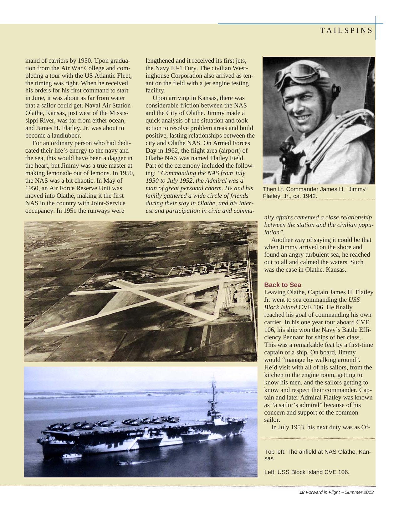 Forward in Flight - Summer 2013 -  Page19