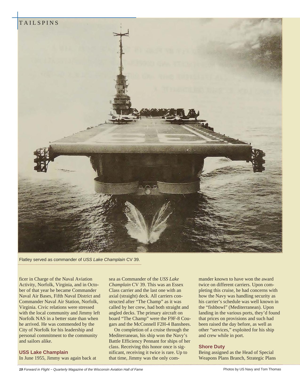 Forward in Flight - Summer 2013 -  Page20