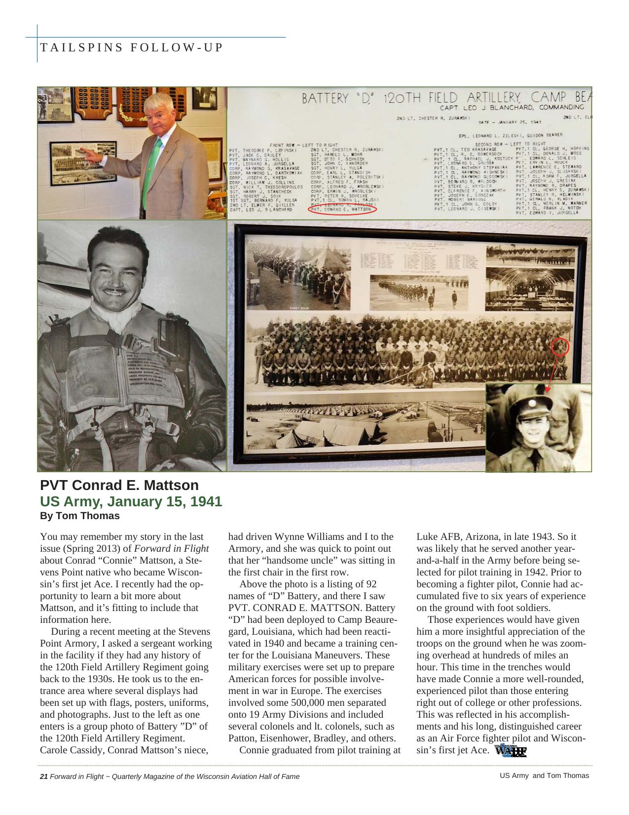 Forward in Flight - Summer 2013 -  Page22