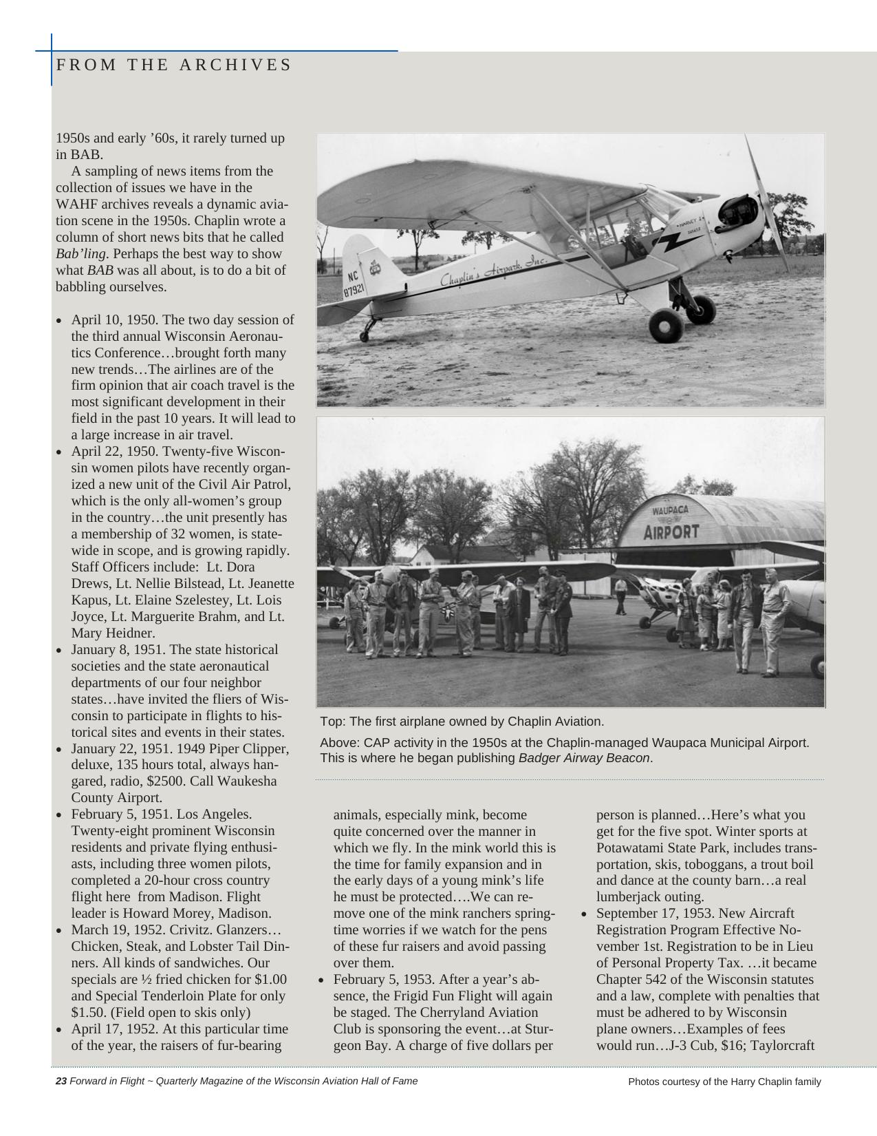 Forward in Flight - Summer 2013 -  Page24