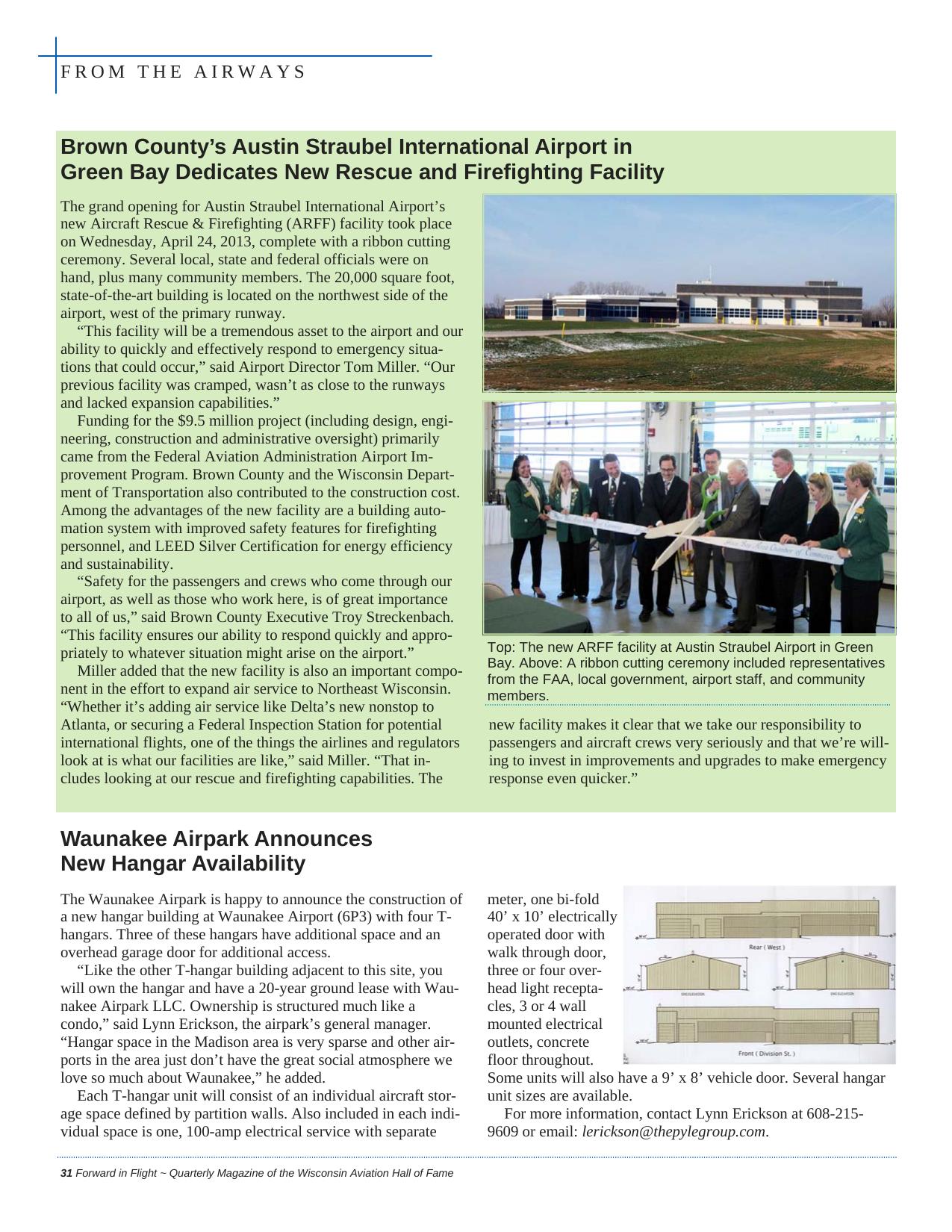 Forward in Flight - Summer 2013 -  Page32