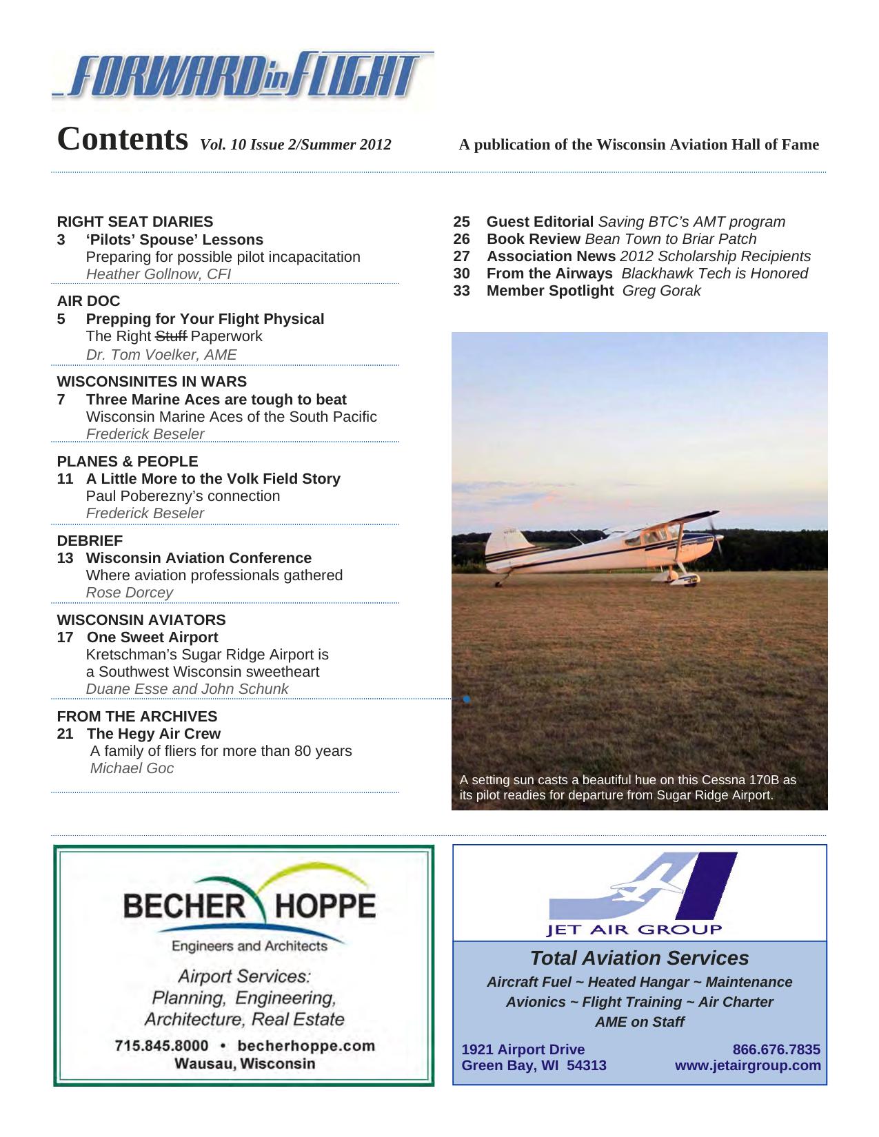 Forward in Flight - Summer 2012 -  Page2