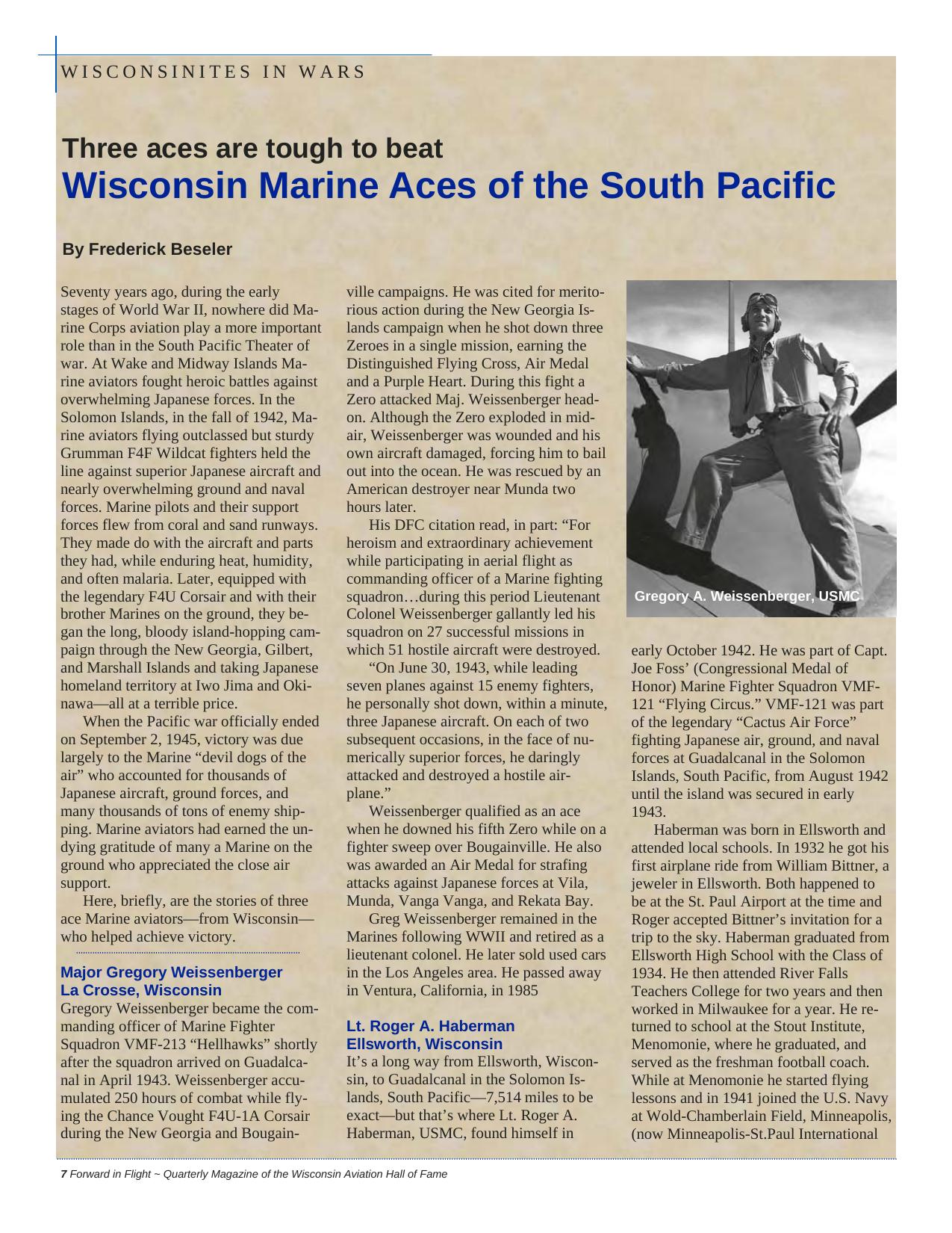 Forward in Flight - Summer 2012 -  Page8