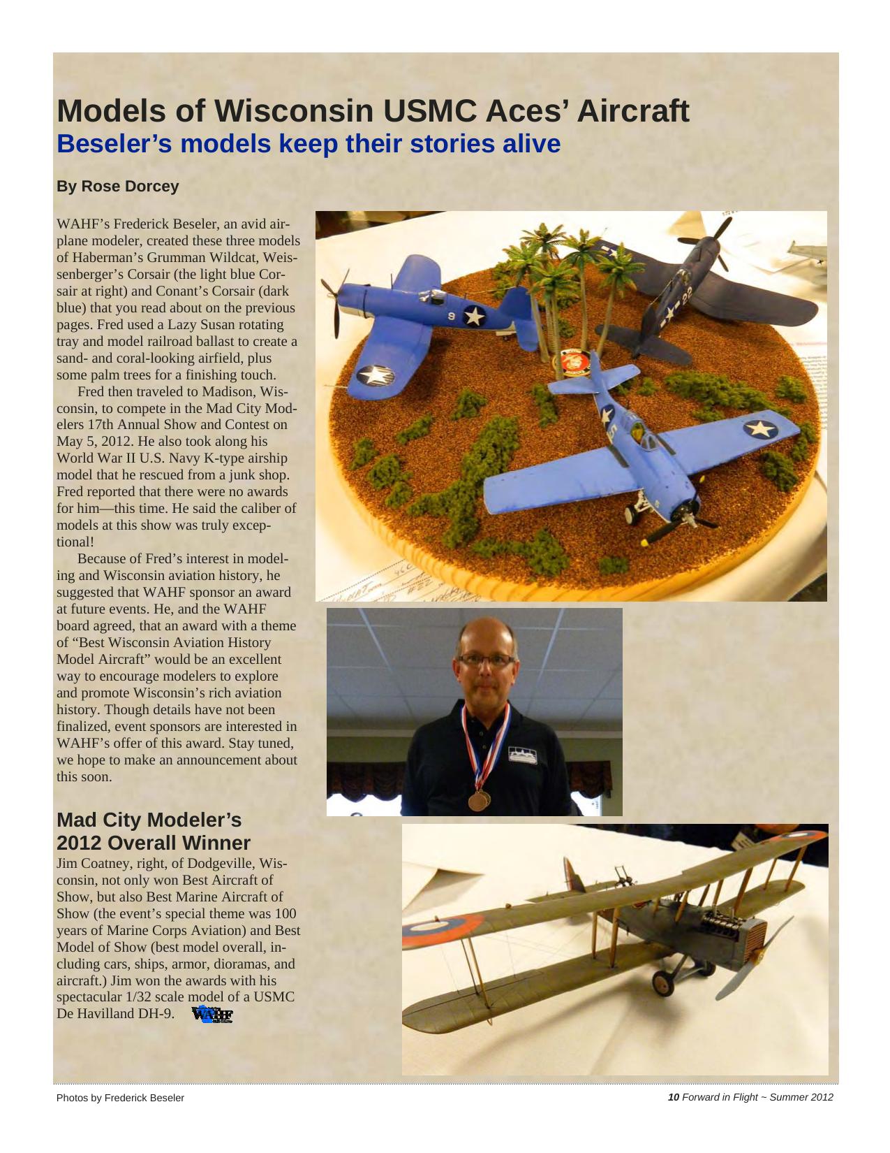 Forward in Flight - Summer 2012 -  Page11