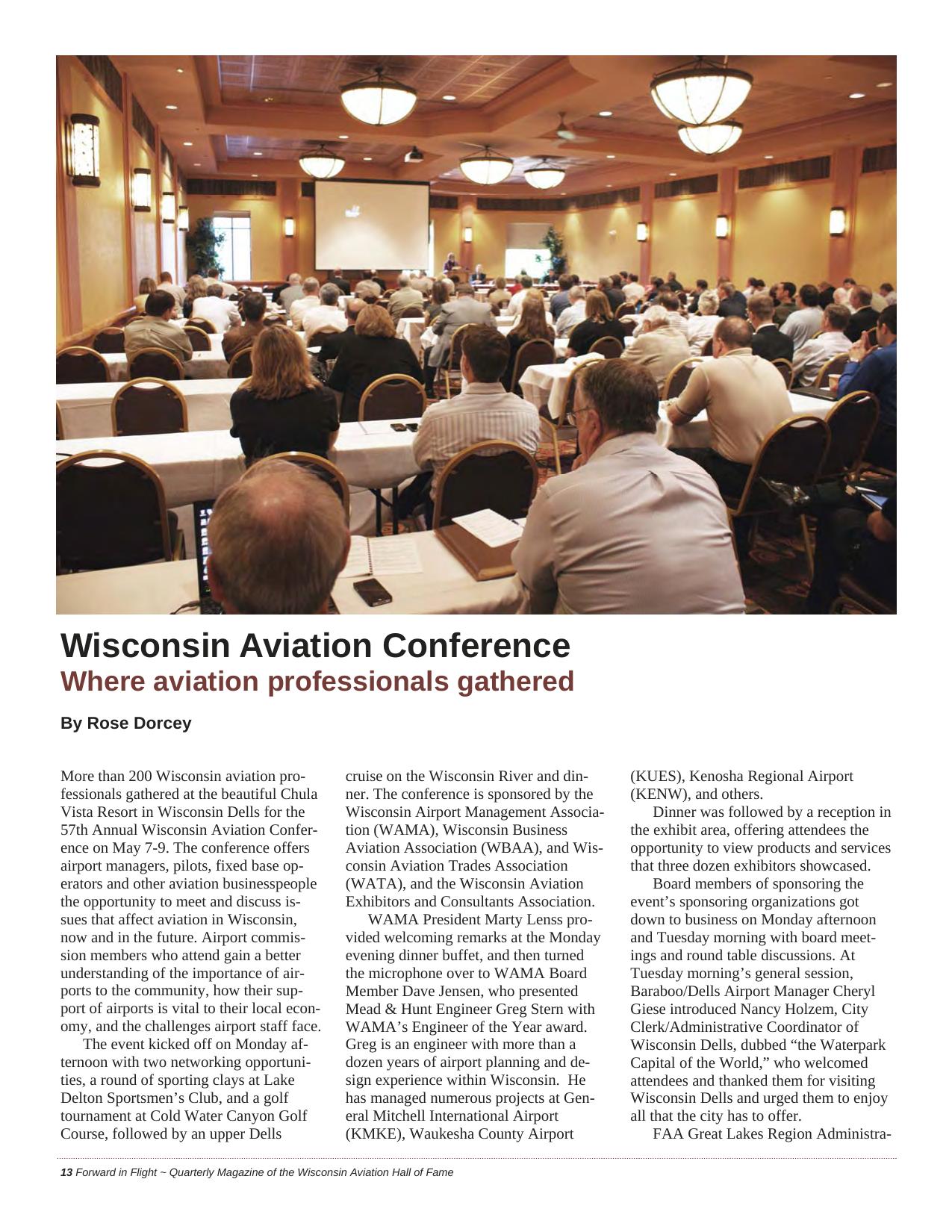 Forward in Flight - Summer 2012 -  Page14