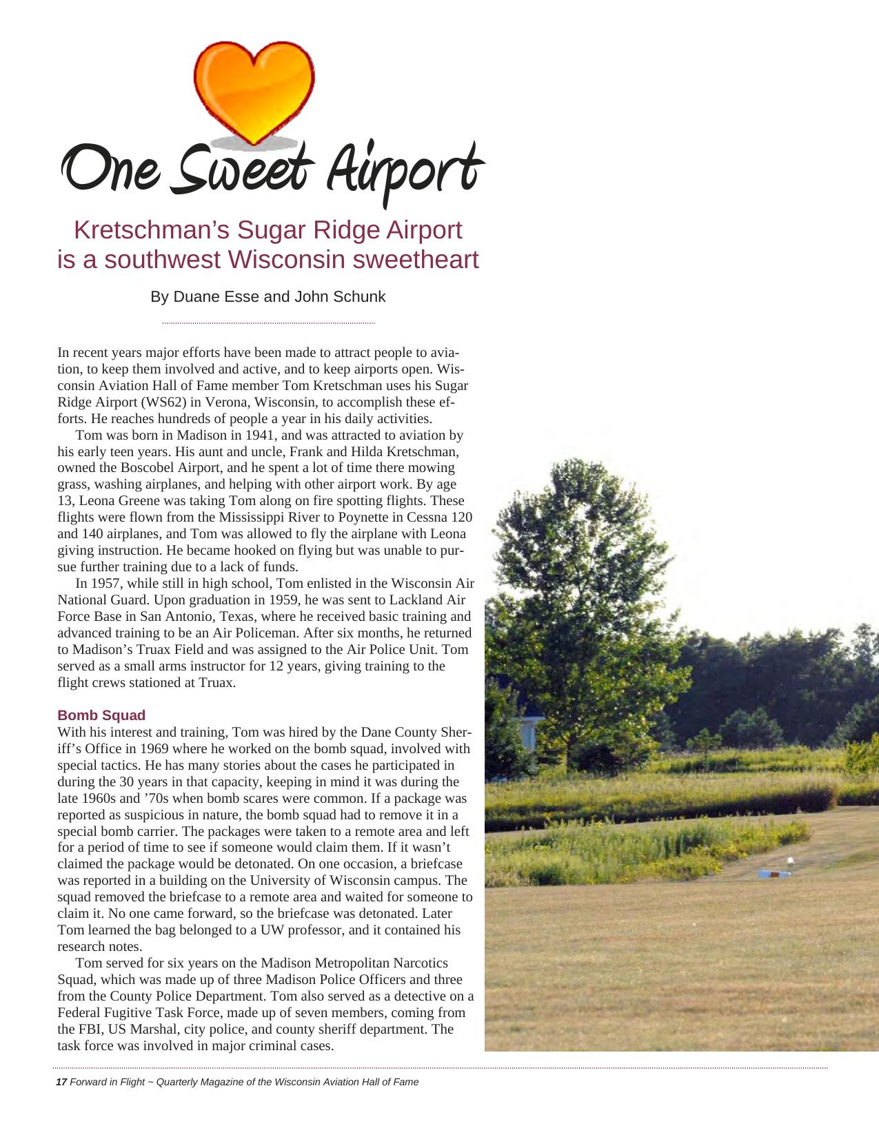 Forward in Flight - Summer 2012 -  Page18