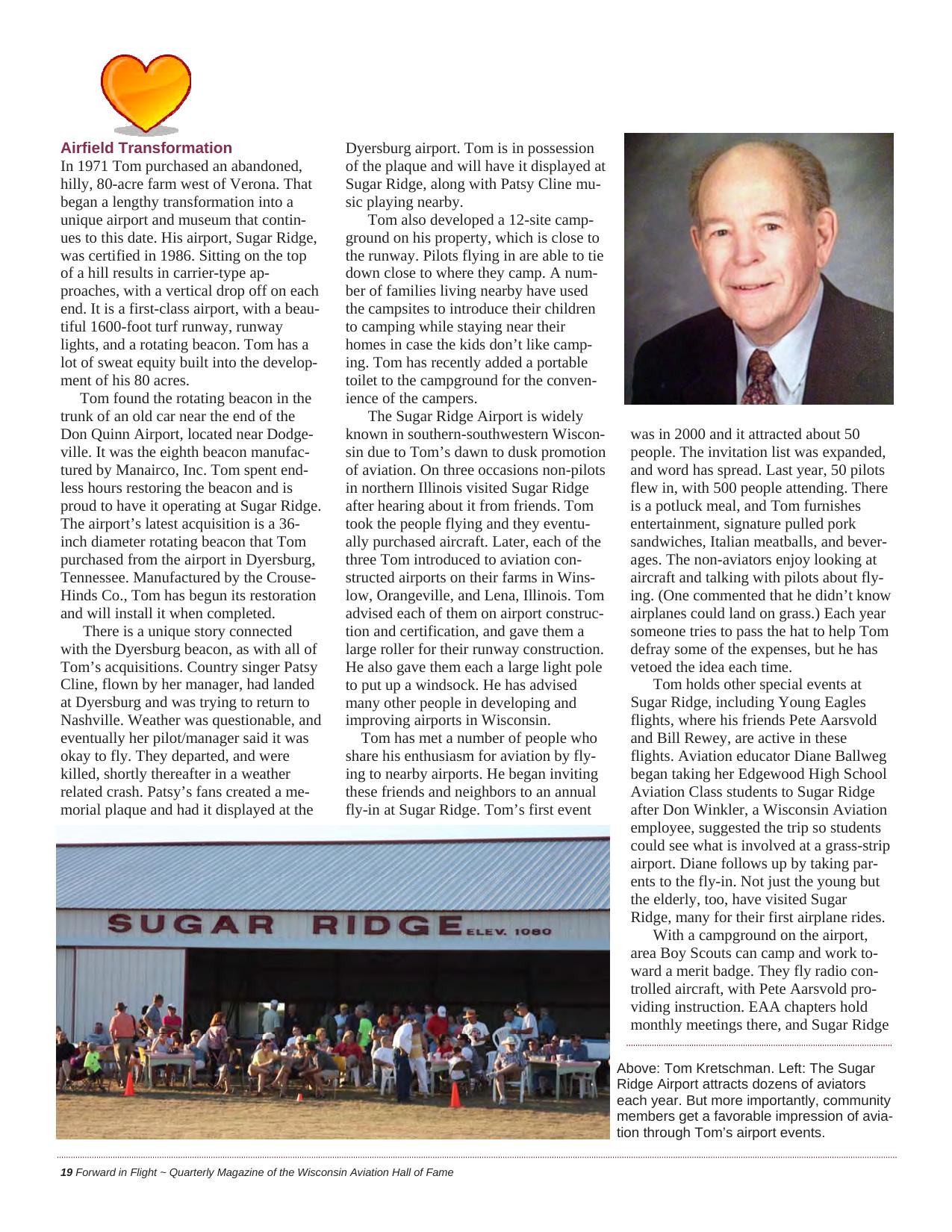 Forward in Flight - Summer 2012 -  Page20