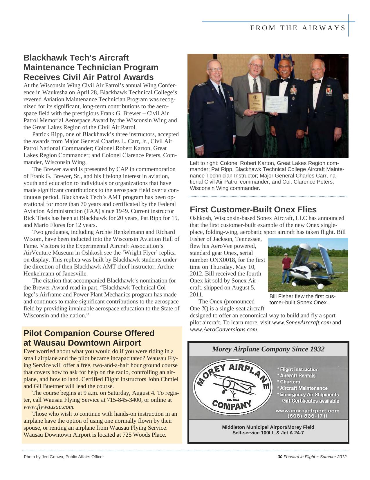 Forward in Flight - Summer 2012 -  Page31