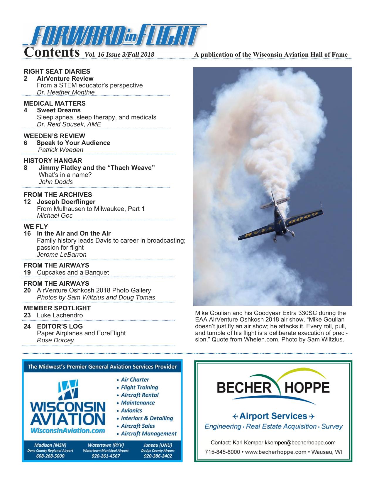 Forward in Flight - Fall 2018 -  Page2