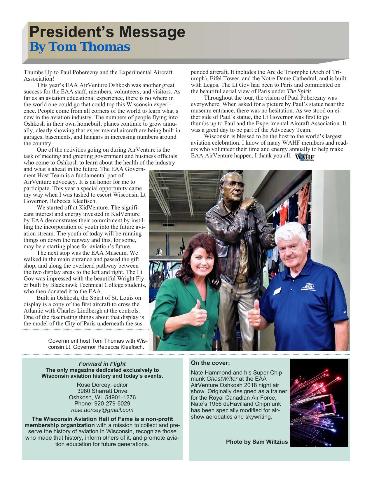 Forward in Flight - Fall 2018 -  Page3