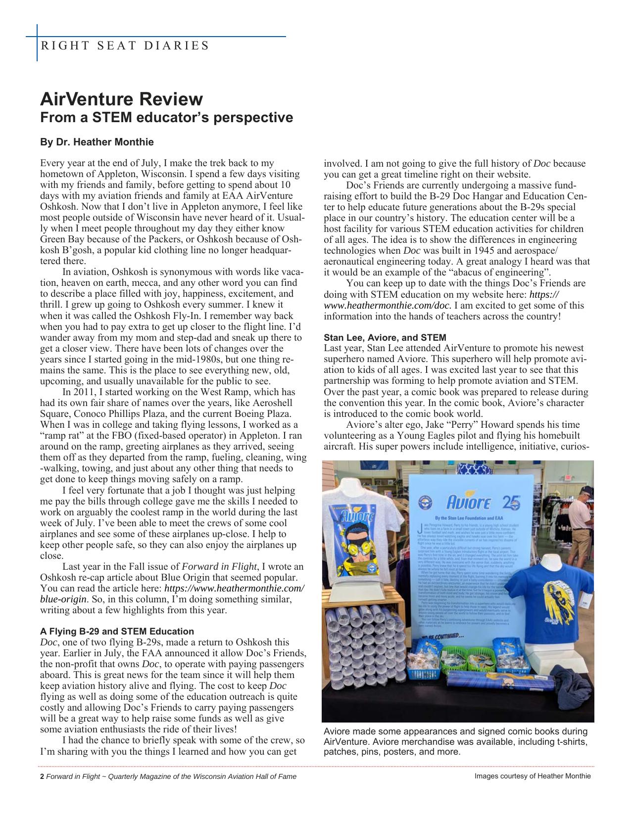 Forward in Flight - Fall 2018 -  Page4