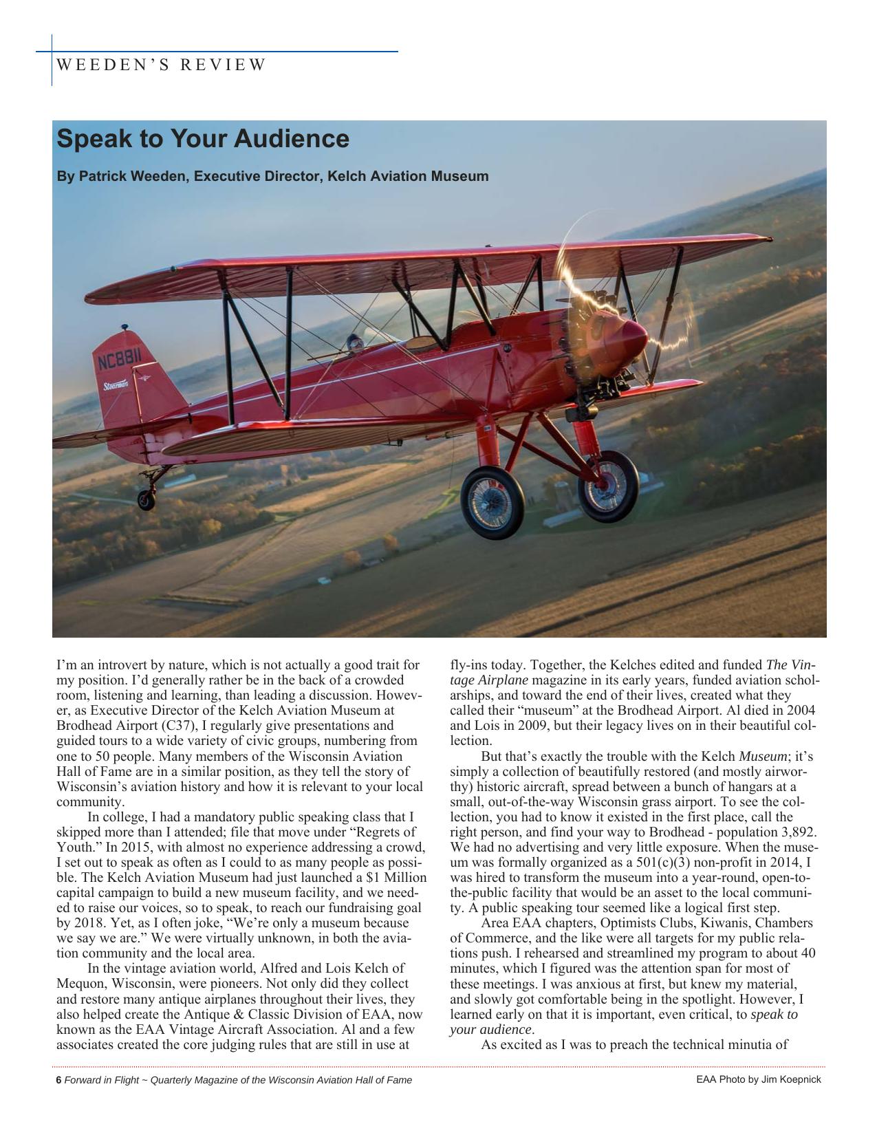 Forward in Flight - Fall 2018 -  Page8