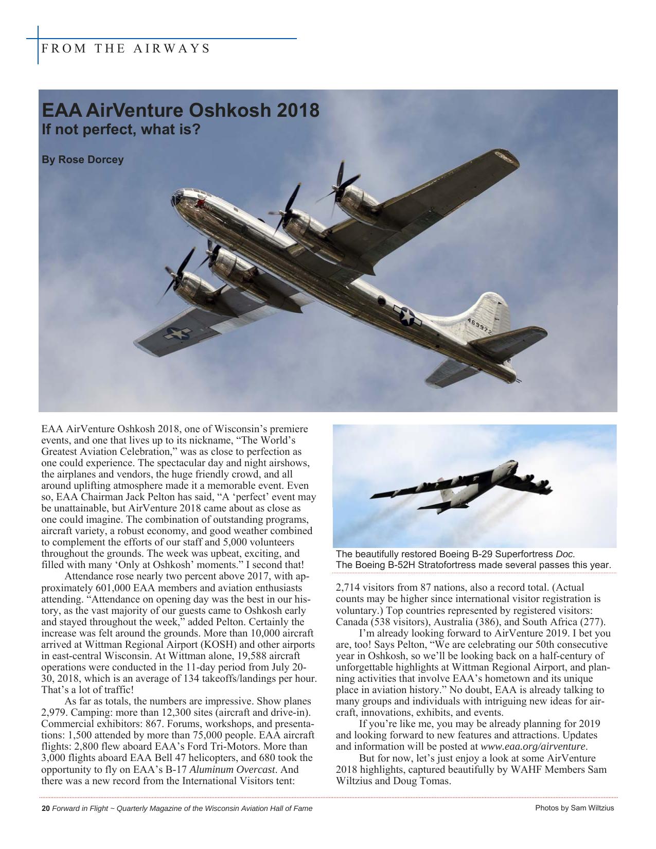 Forward in Flight - Fall 2018 -  Page22