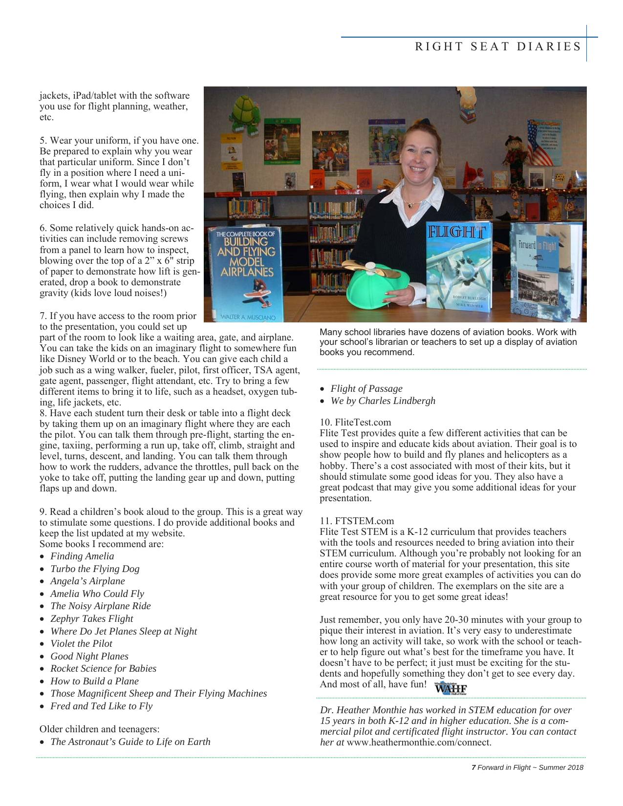 Forward in Flight - Summer 2018 -  Page9