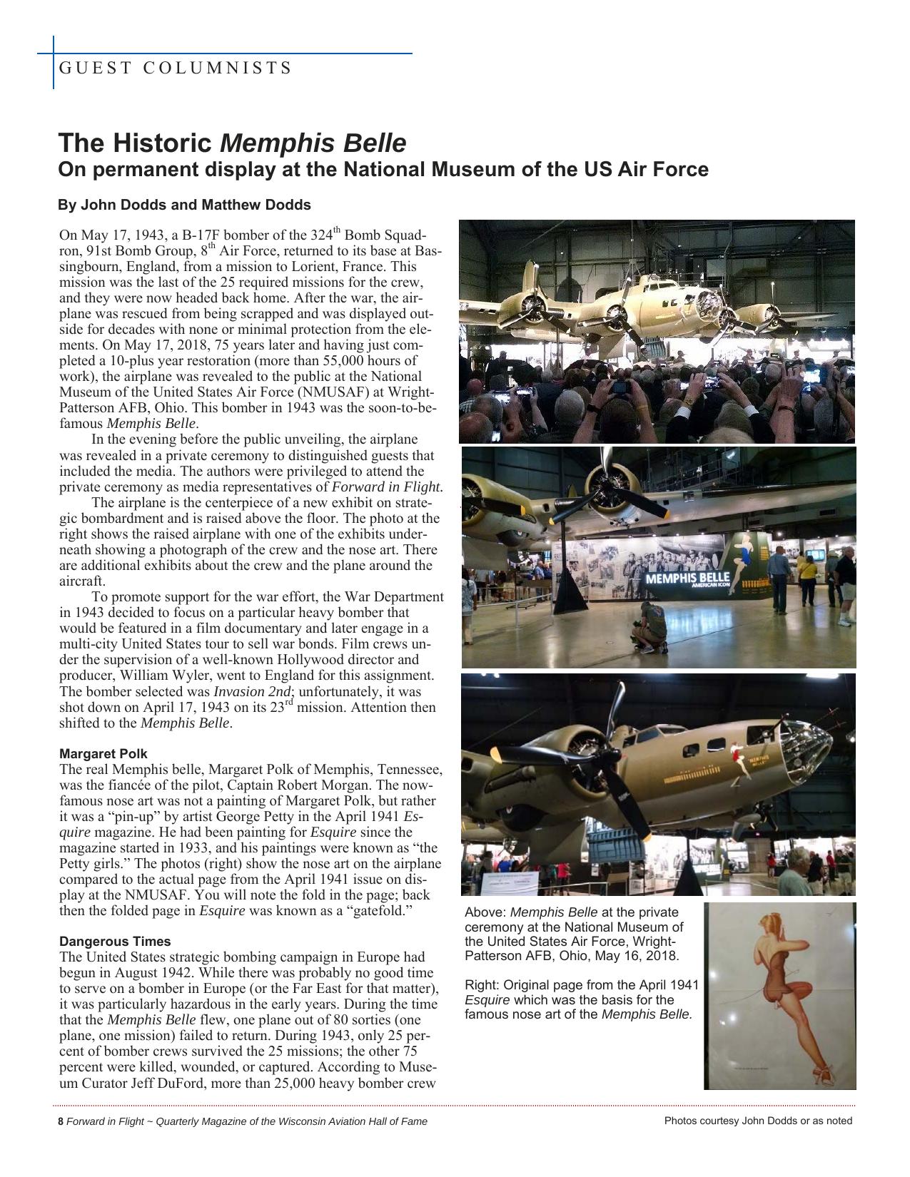 Forward in Flight - Summer 2018 -  Page10