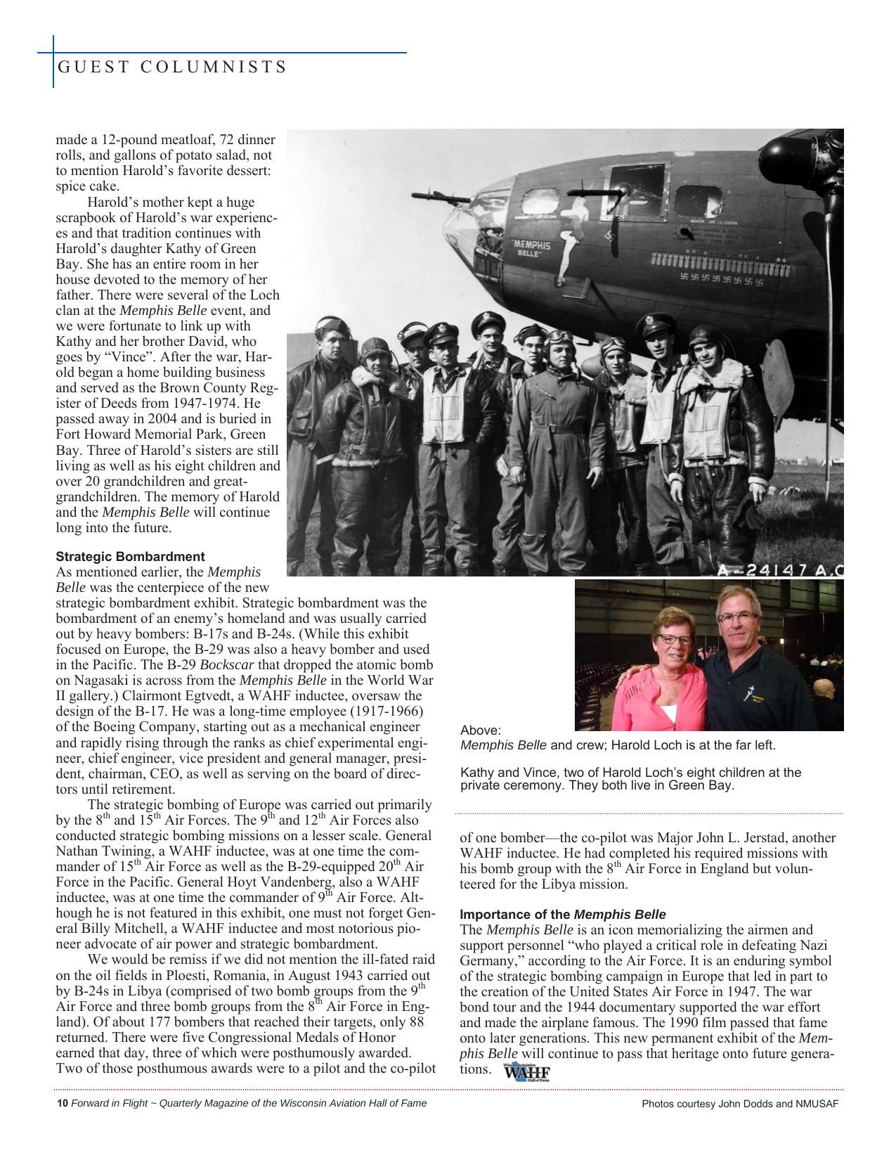 Forward in Flight - Summer 2018 -  Page12