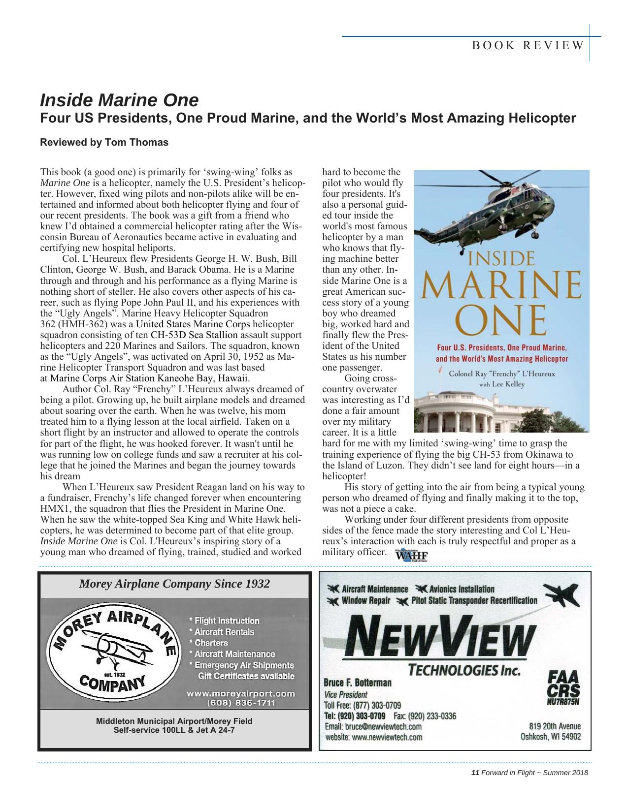 Forward in Flight - Summer 2018 -  Page13