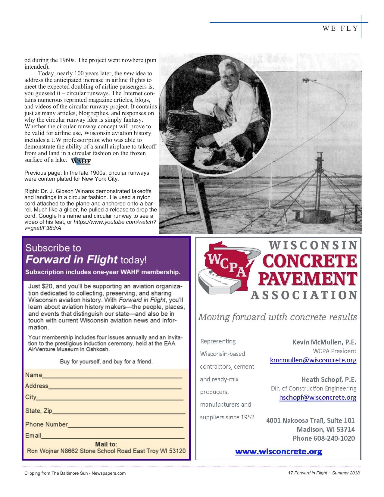 Forward in Flight - Summer 2018 -  Page19