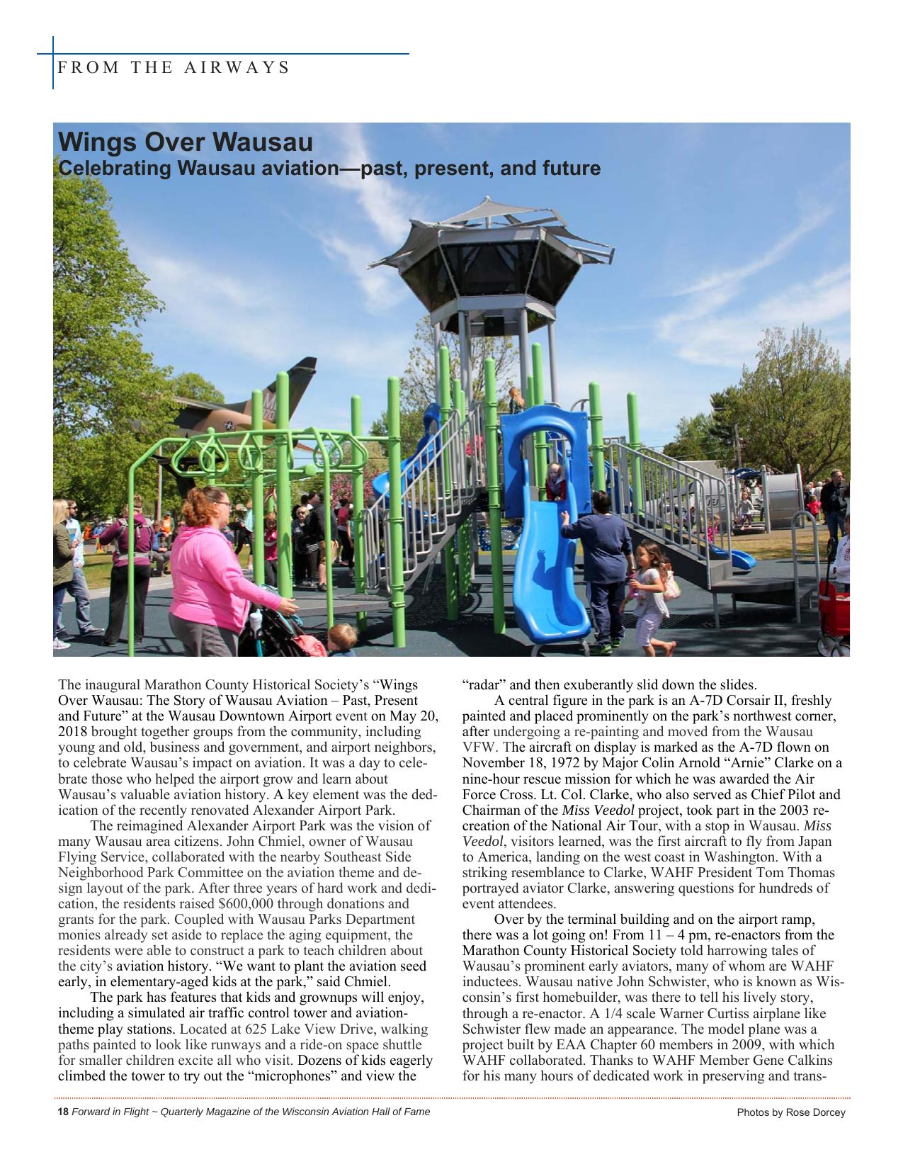 Forward in Flight - Summer 2018 -  Page20