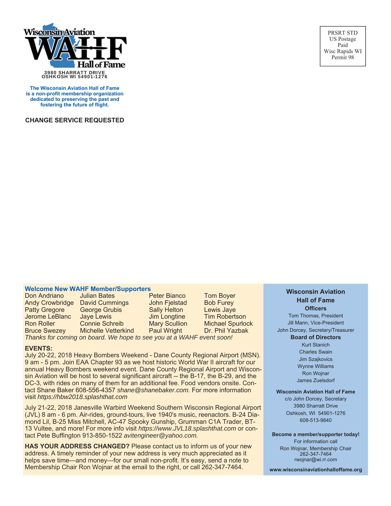 Forward in Flight - Summer 2018 -  Page28