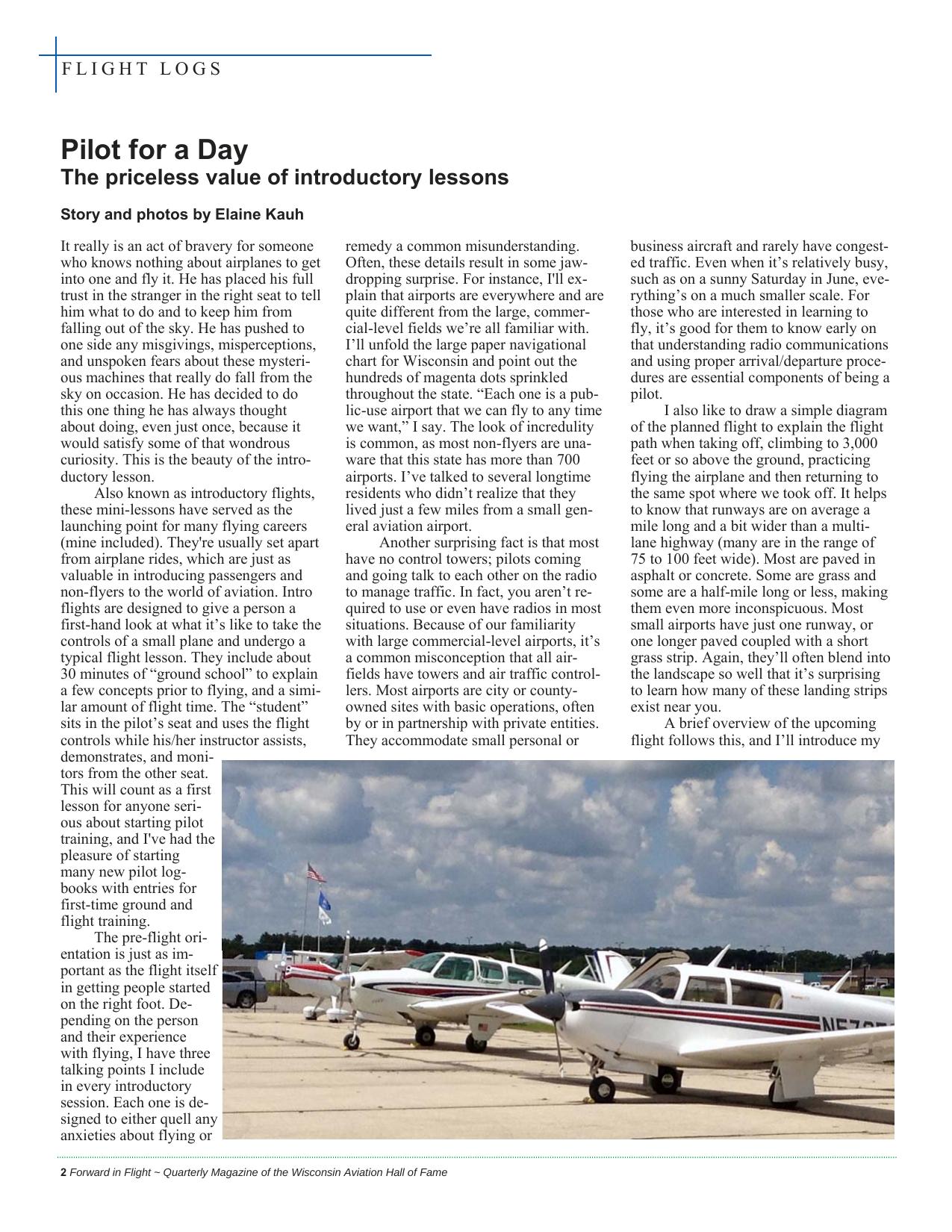 Forward in Flight - Spring 2018 -  Page4