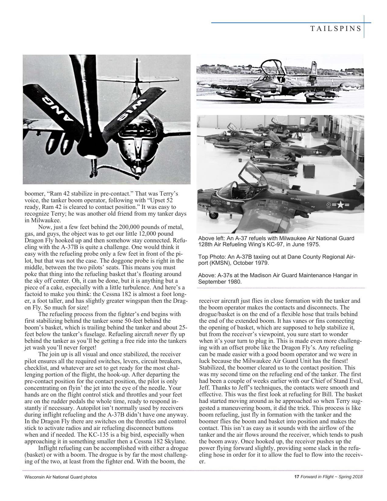 Forward in Flight - Spring 2018 -  Page19