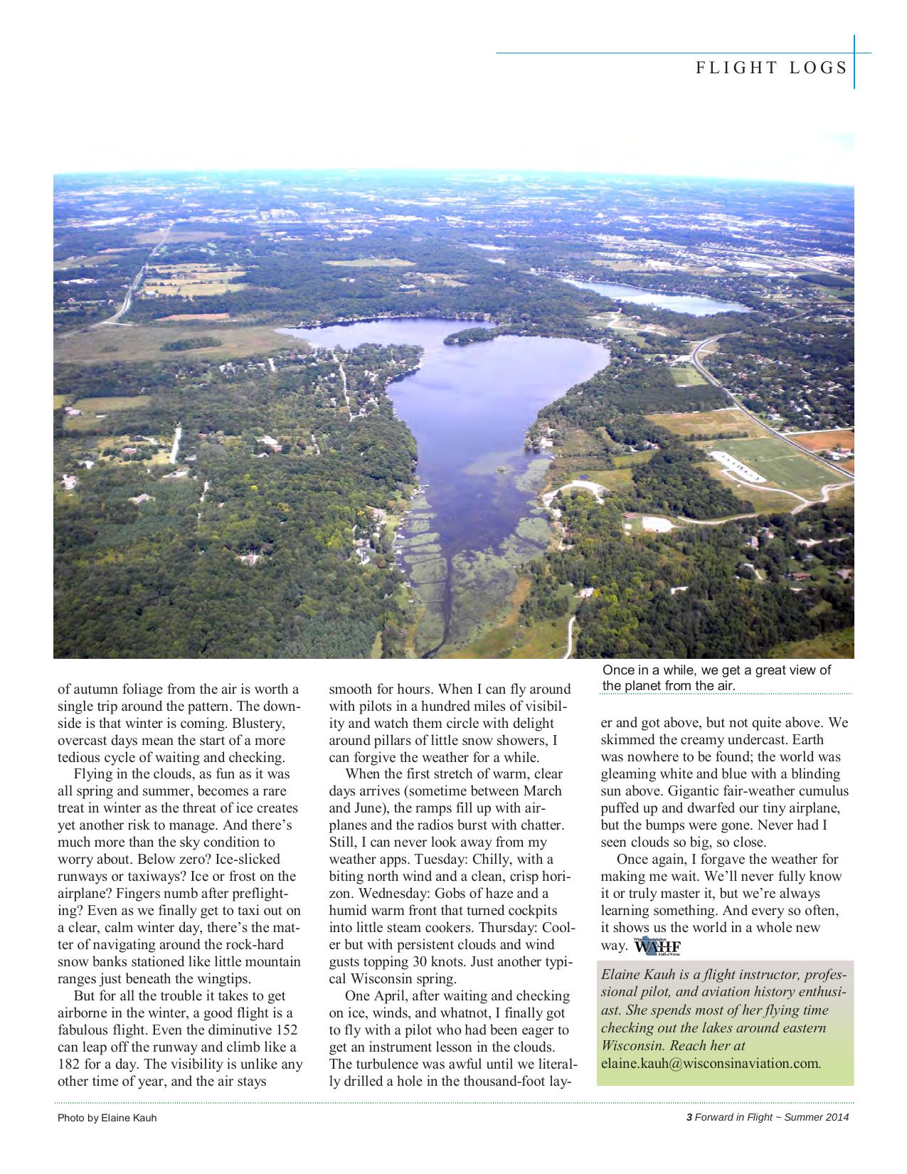 Forward in Flight - Summer 2014 -  Page5