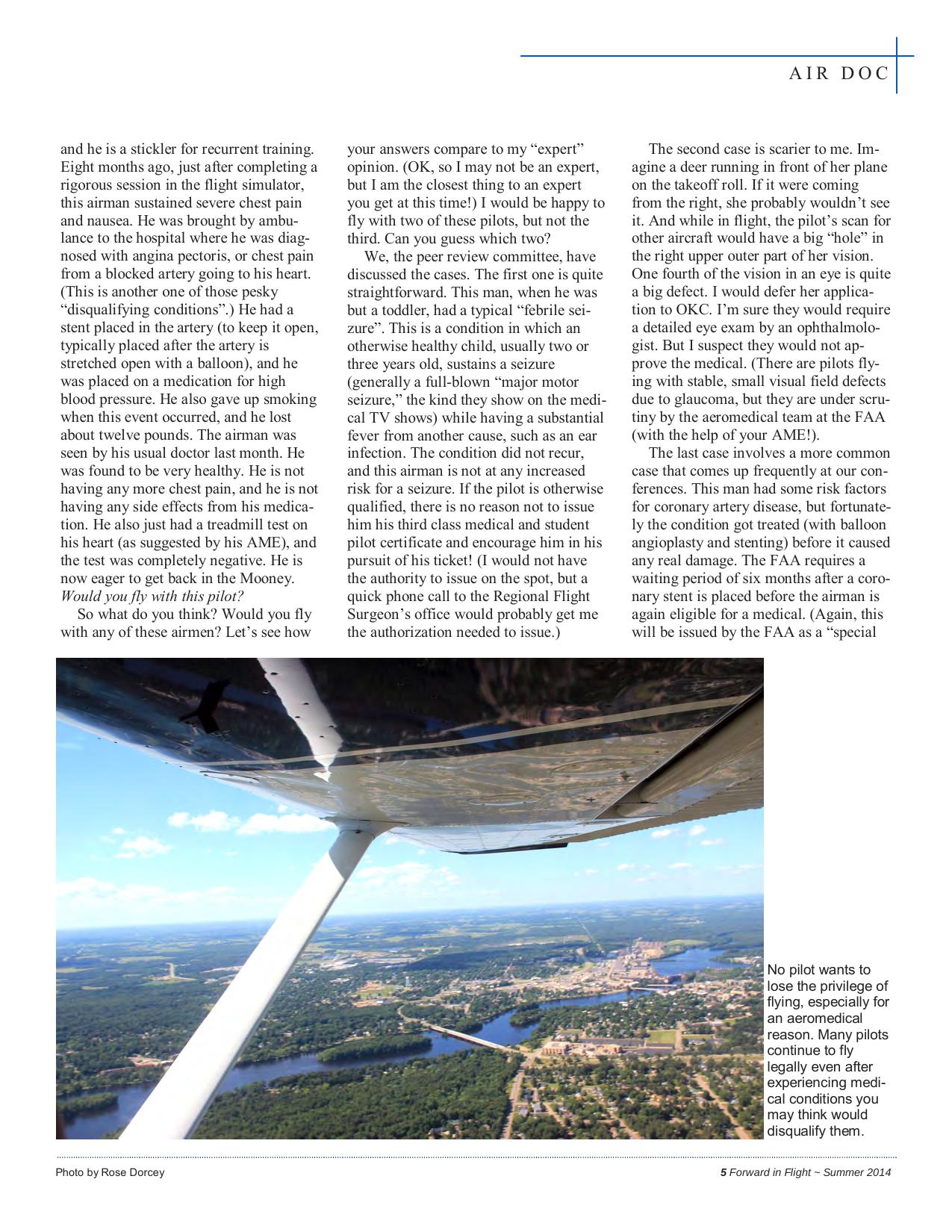 Forward in Flight - Summer 2014 -  Page7