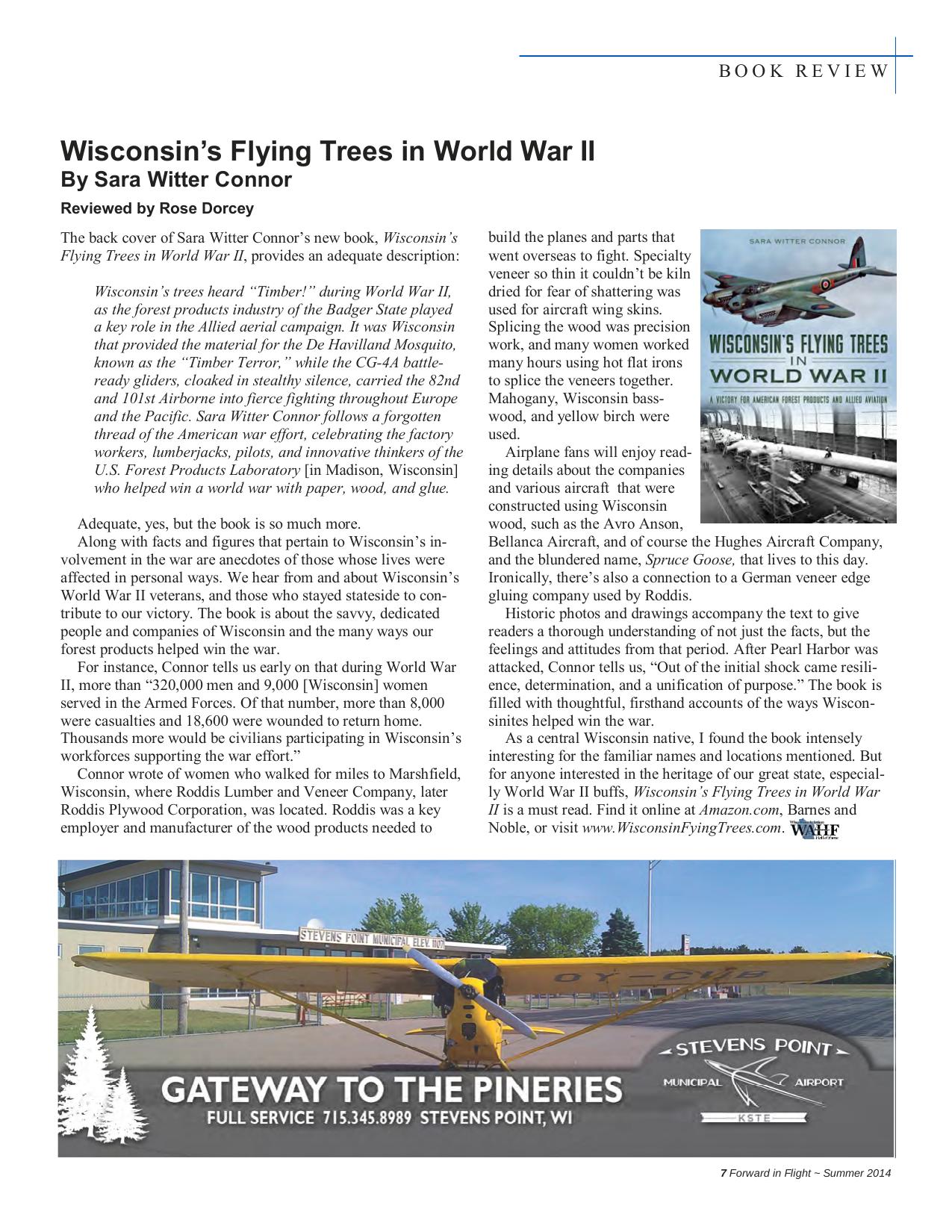 Forward in Flight - Summer 2014 -  Page9