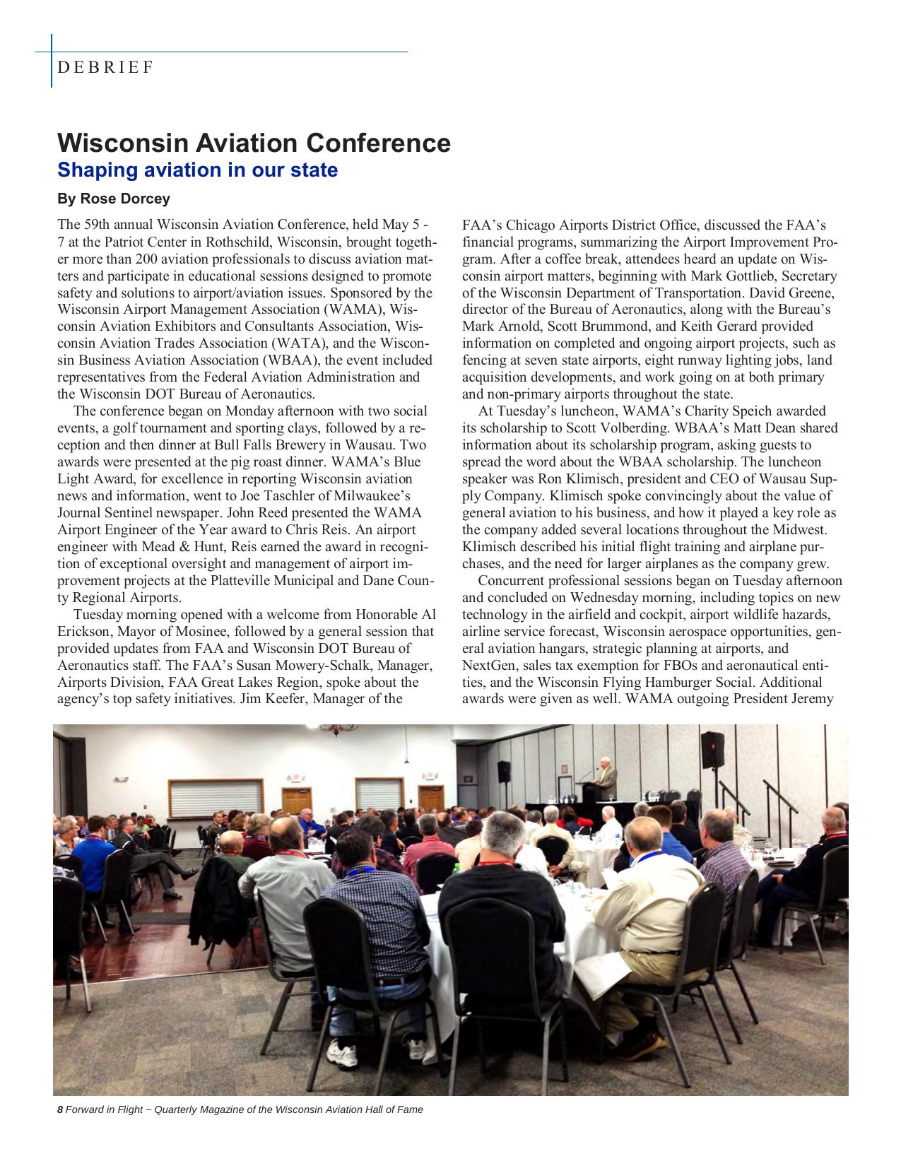 Forward in Flight - Summer 2014 -  Page10