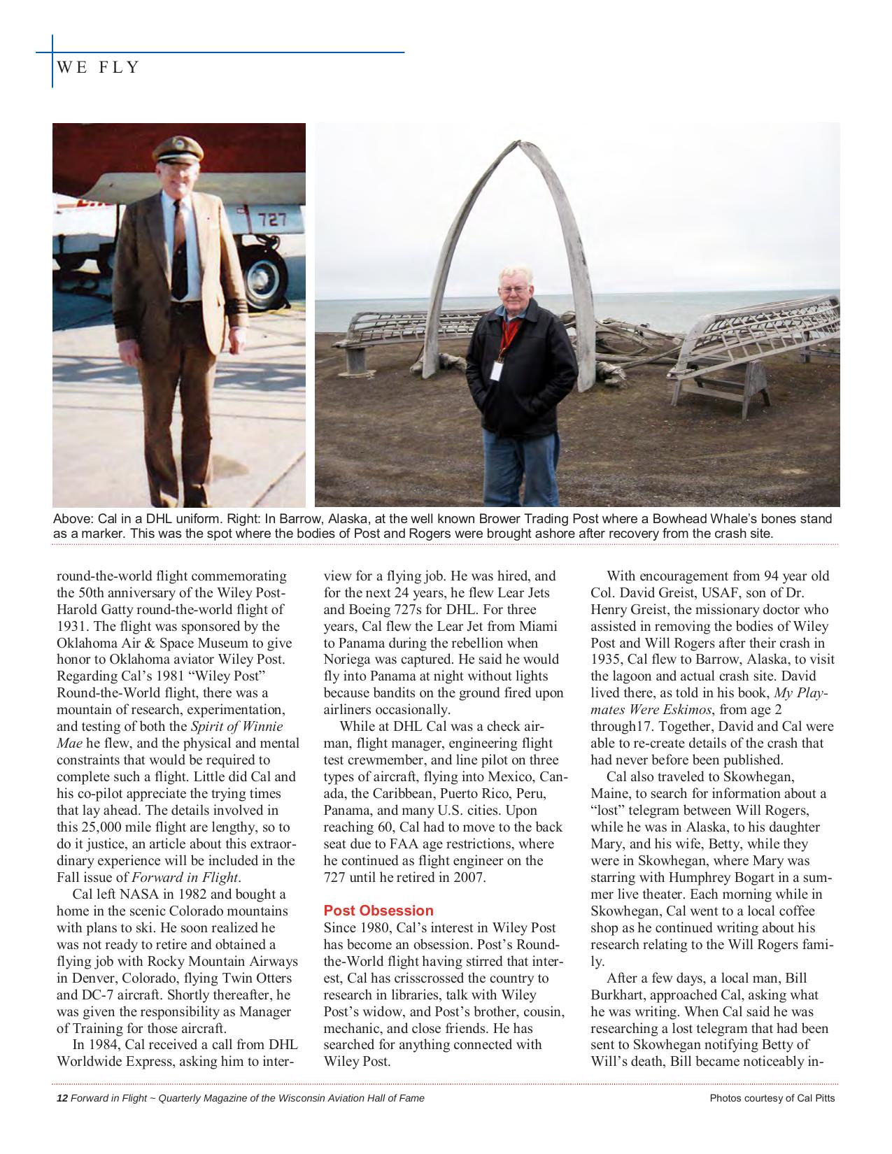 Forward in Flight - Summer 2014 -  Page14