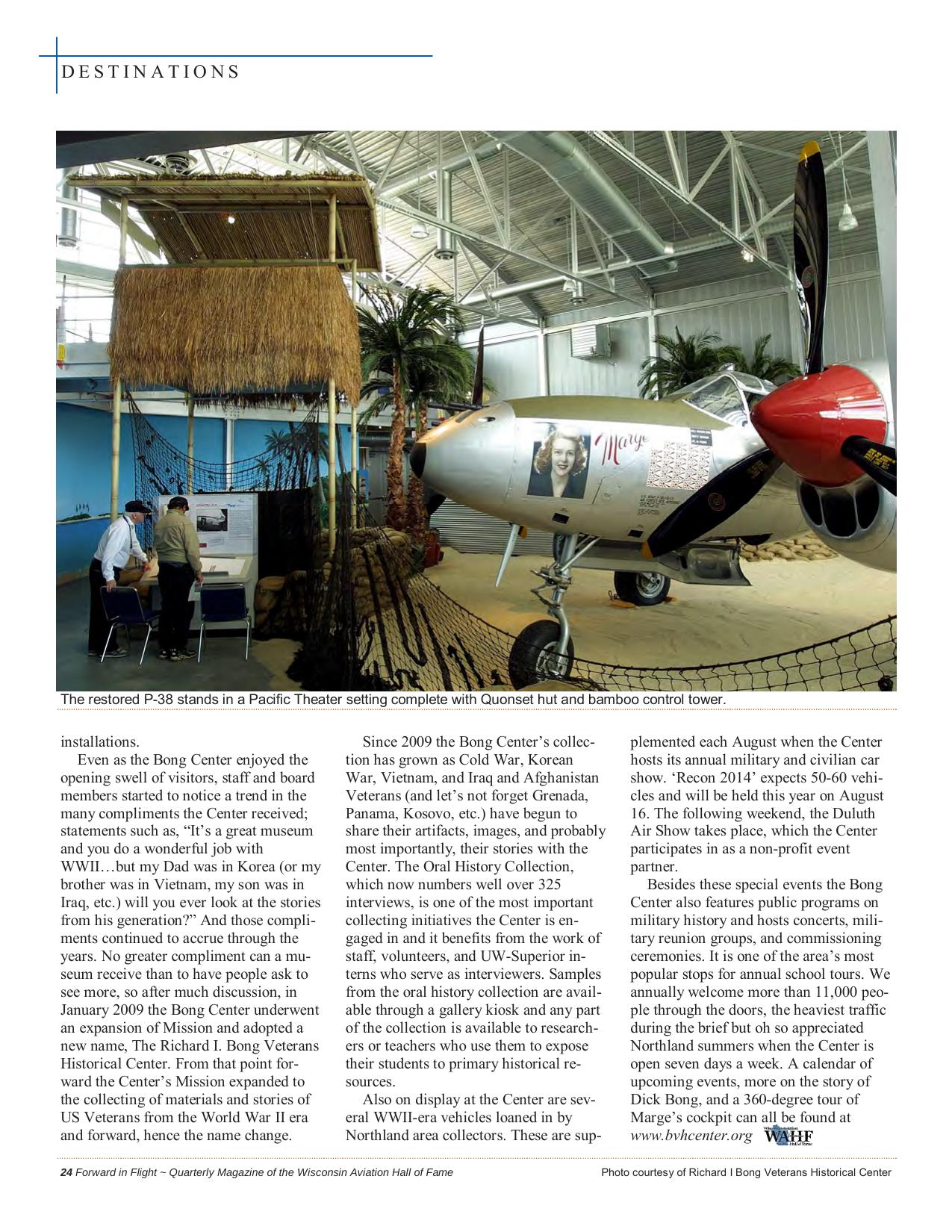 Forward in Flight - Summer 2014 -  Page26