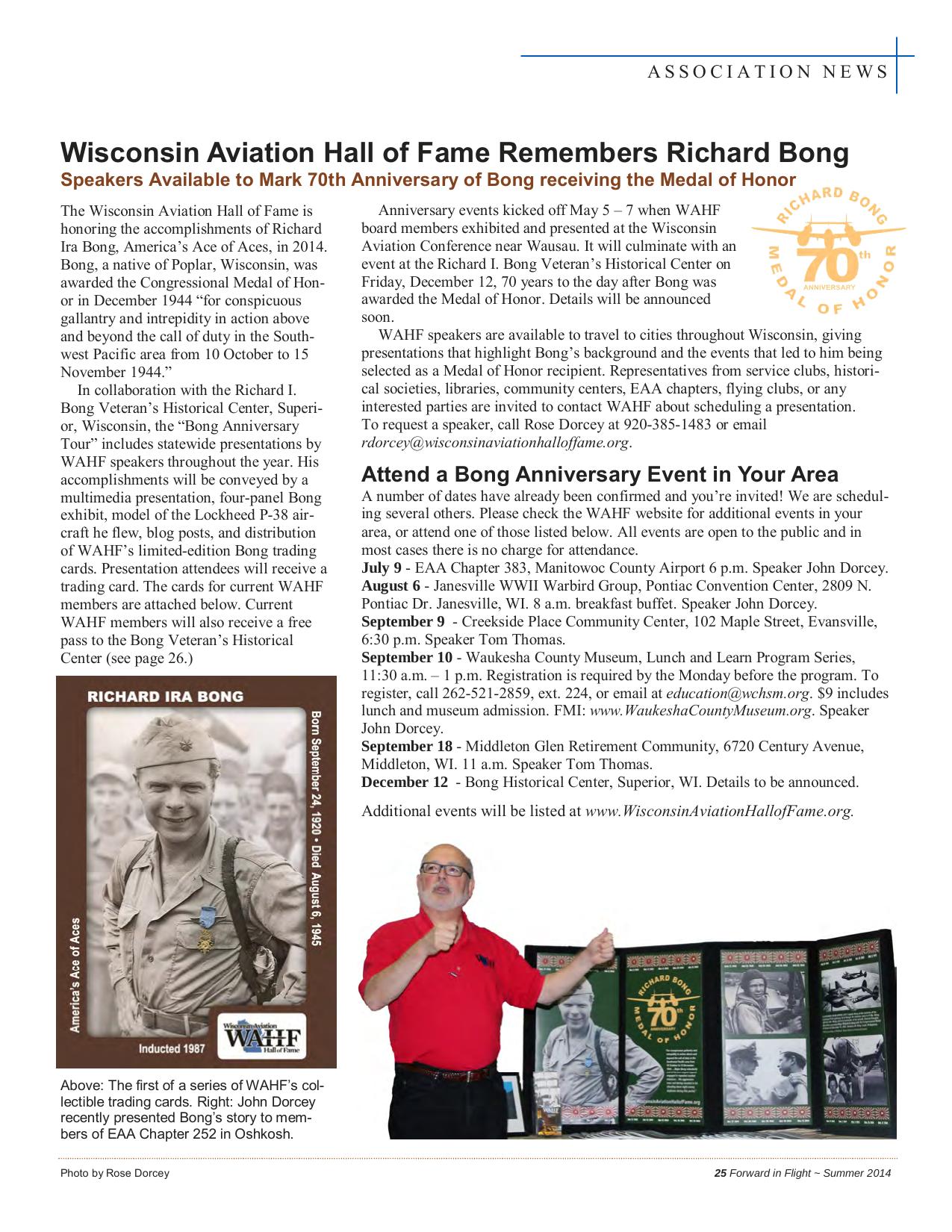 Forward in Flight - Summer 2014 -  Page27